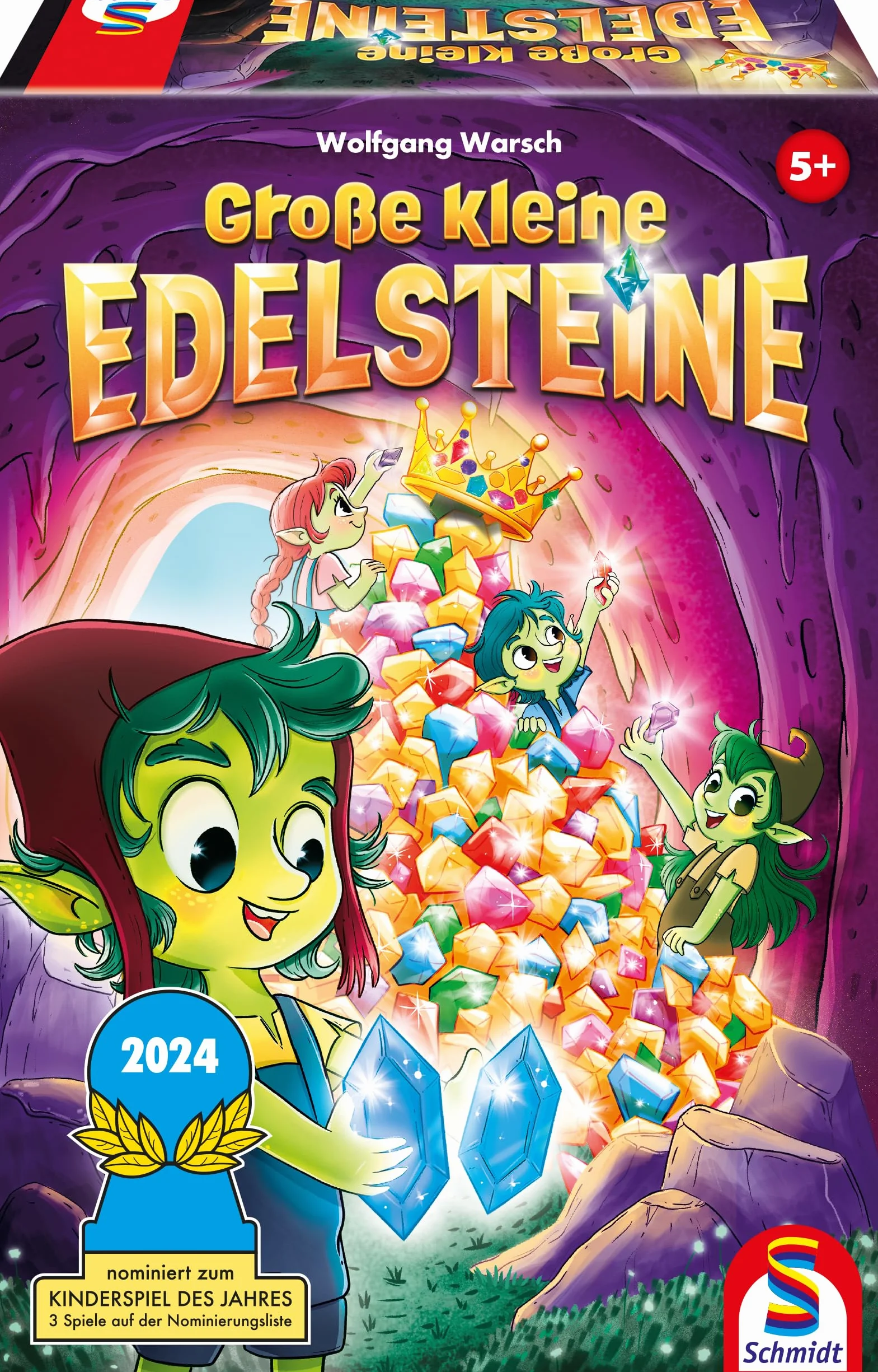 Schmidt Spiele 40656 duże małe kamienie szlachetne, dziecinnie proste