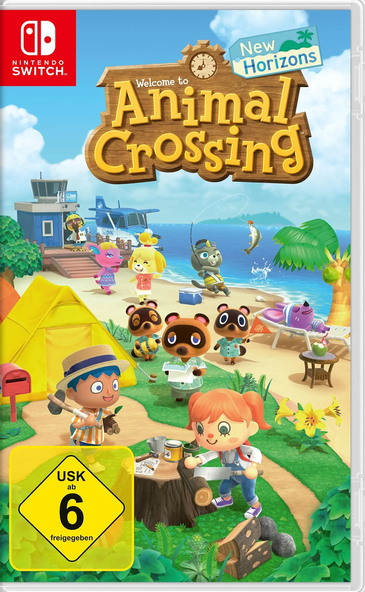 Animal Crossing: New Horizons [Nintendo Switch] – wersja niemiecka