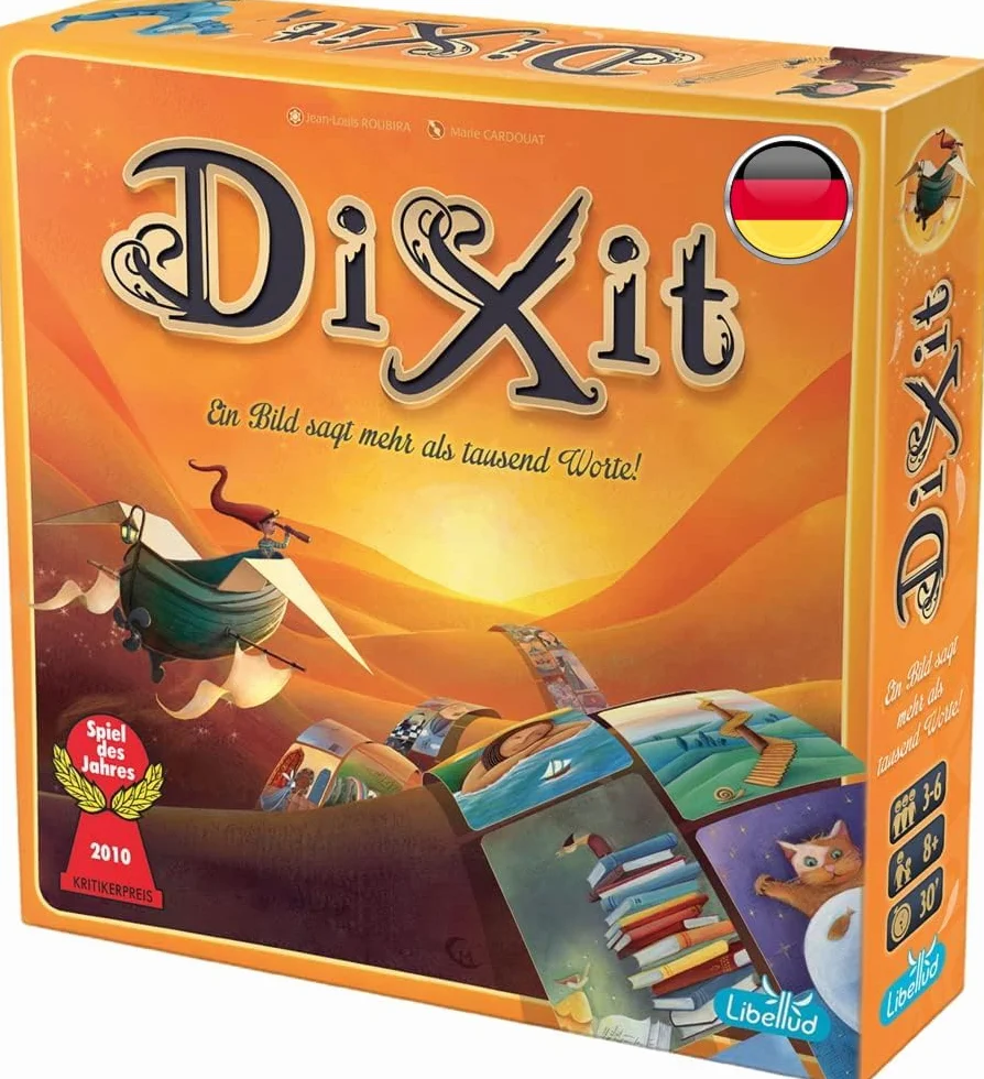 Asmodee Dixit (edycja 2021), gra podstawowa, gra rodzinna, gra opowiadana, niemiecki