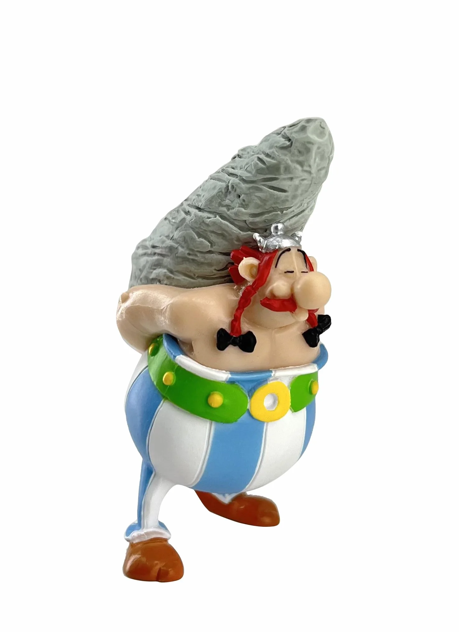 Plastoy SAS Obelix z kamieniem Hinkelstein