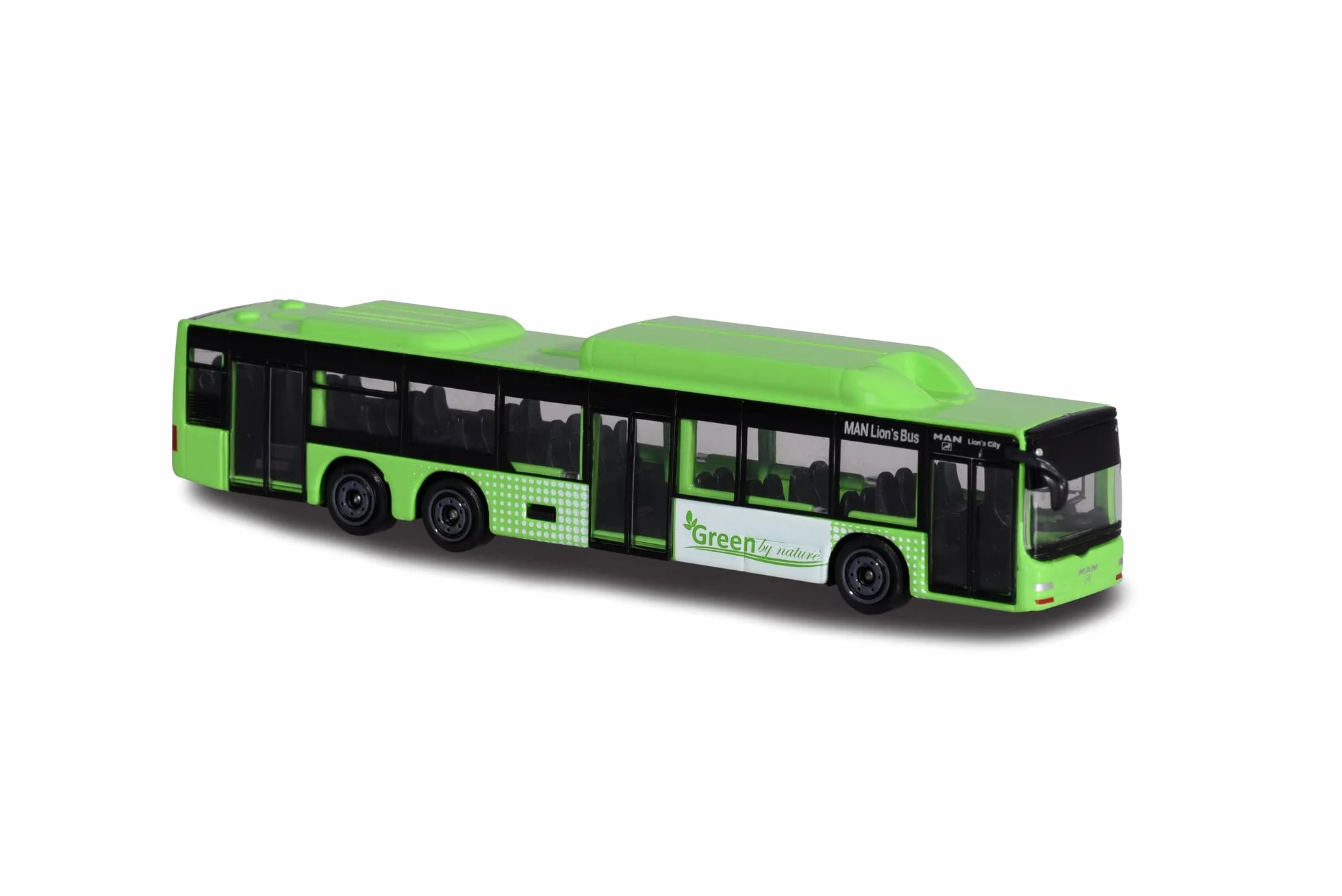 Majorette 212053159SDN - Man stadsbus - stadsbus van metaal met vrijloop, 13 cm, vanaf 3 jaar, verkrijgbaar in 6 verschillende modellen en kleuren, willekeurige keuze