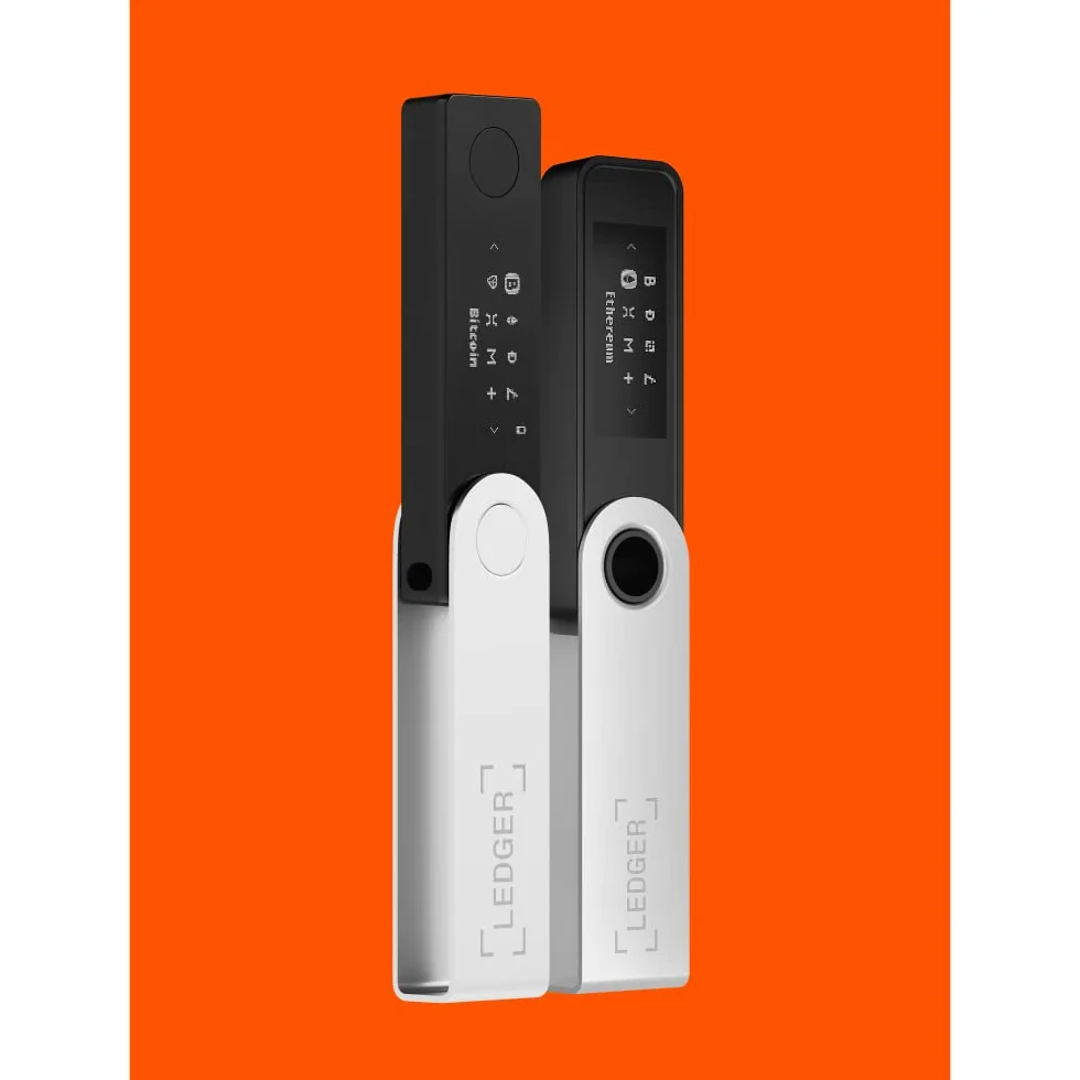 Ledger Nano X — Kryptowalutowy Portfel Sprzętowy Bluetooth — najlepsze rozwiązanie do bezpiecznego kupowania, zarządzania i gromadzenia cyfrowych aktywów (Backup Pack (Nano S Plus + Nano X))