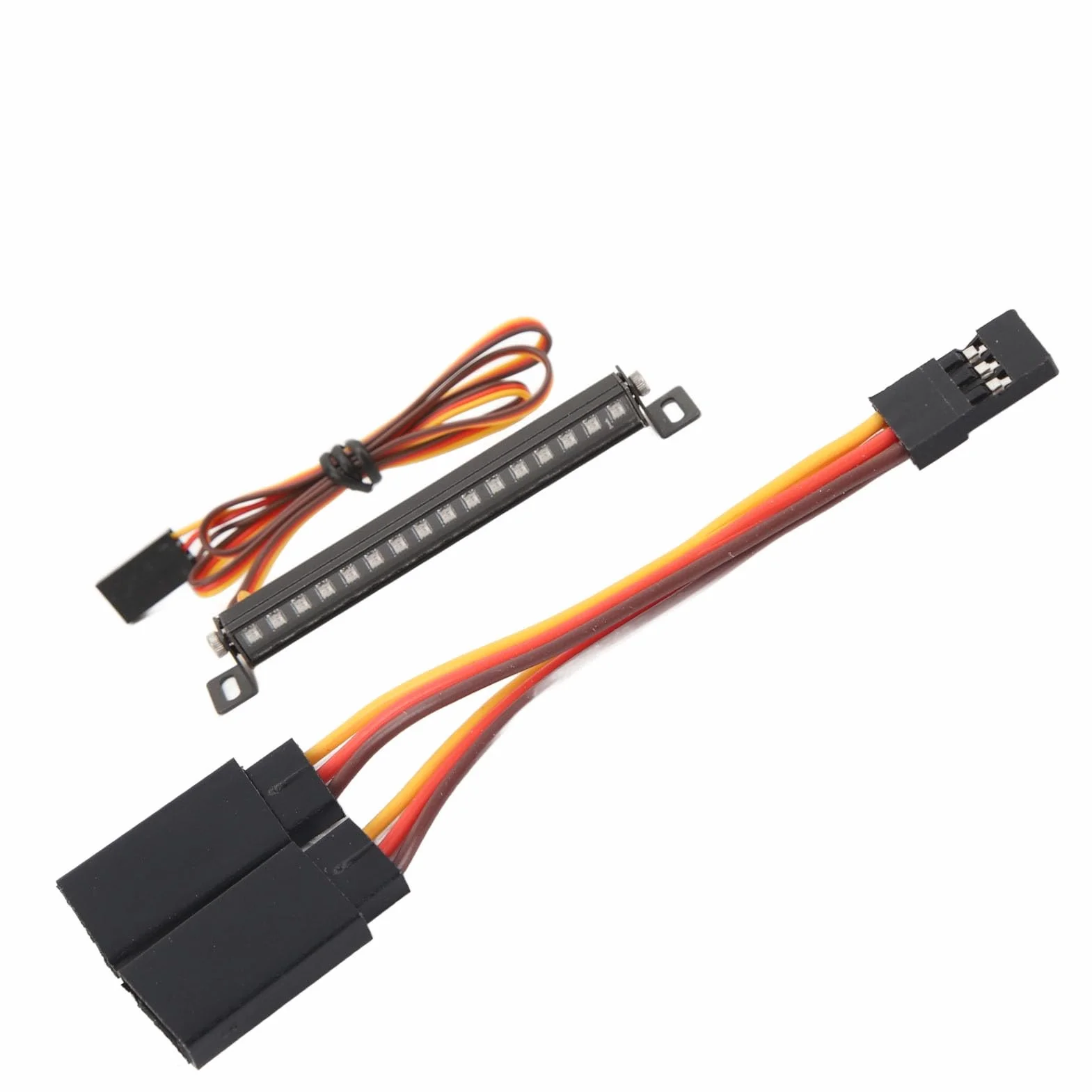 Oświetlenie Dachowe LED RC, Oświetlenie Dachowe Samochodu RC 16LED Wysoka wytrzymałość Mocna wytrzymałość Pełny Kolor Zamiennik dla Traxxas 4M Defender