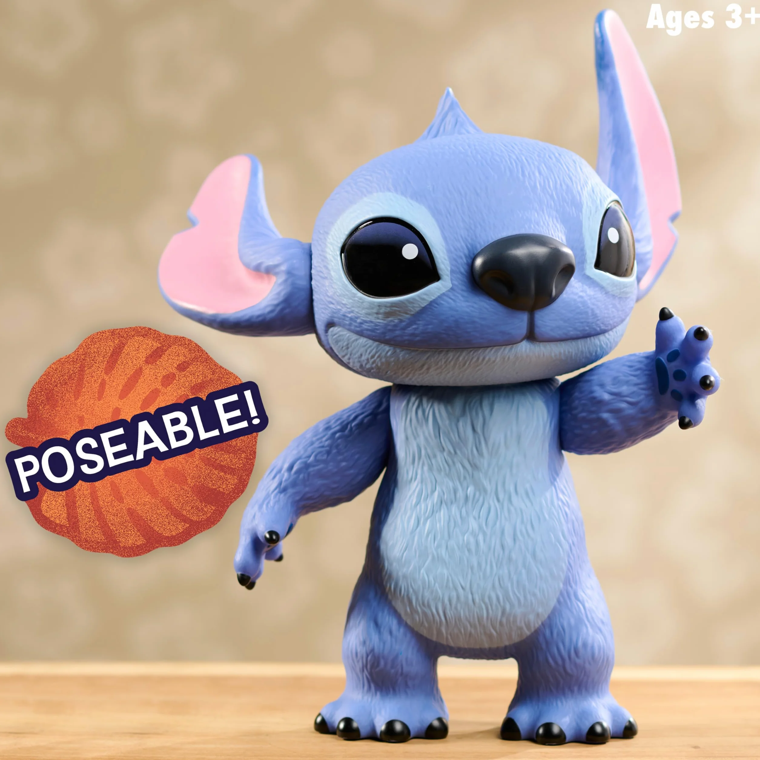 Just Play Stitch Live Action Vinyl Figurka, Kids Toys for Ages 3 Up by