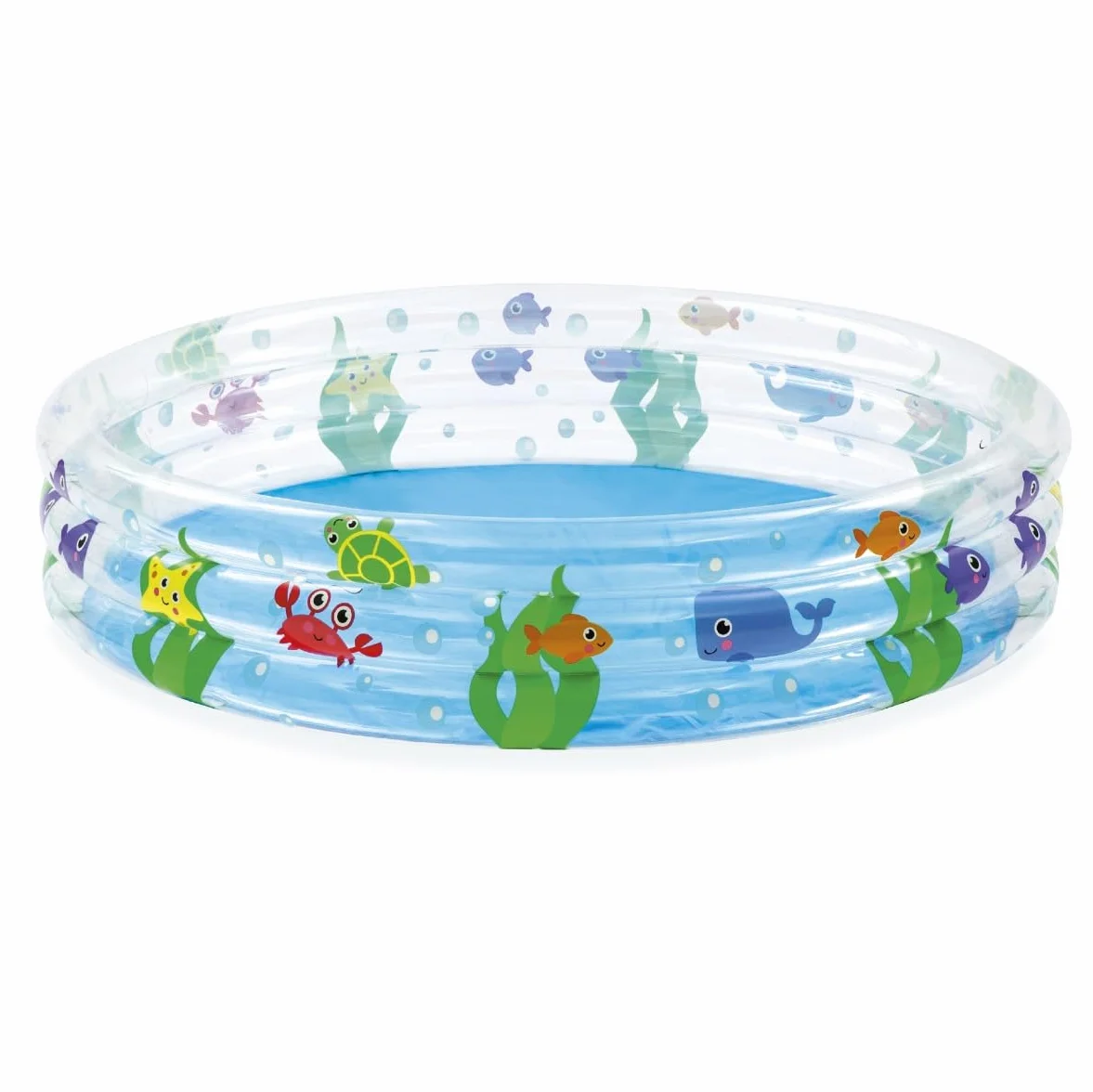 Bestway 1051004Xxx21 Φ60" X H12"/Φ1.52M X H30Cm Deep Dive 3-Ring Pool