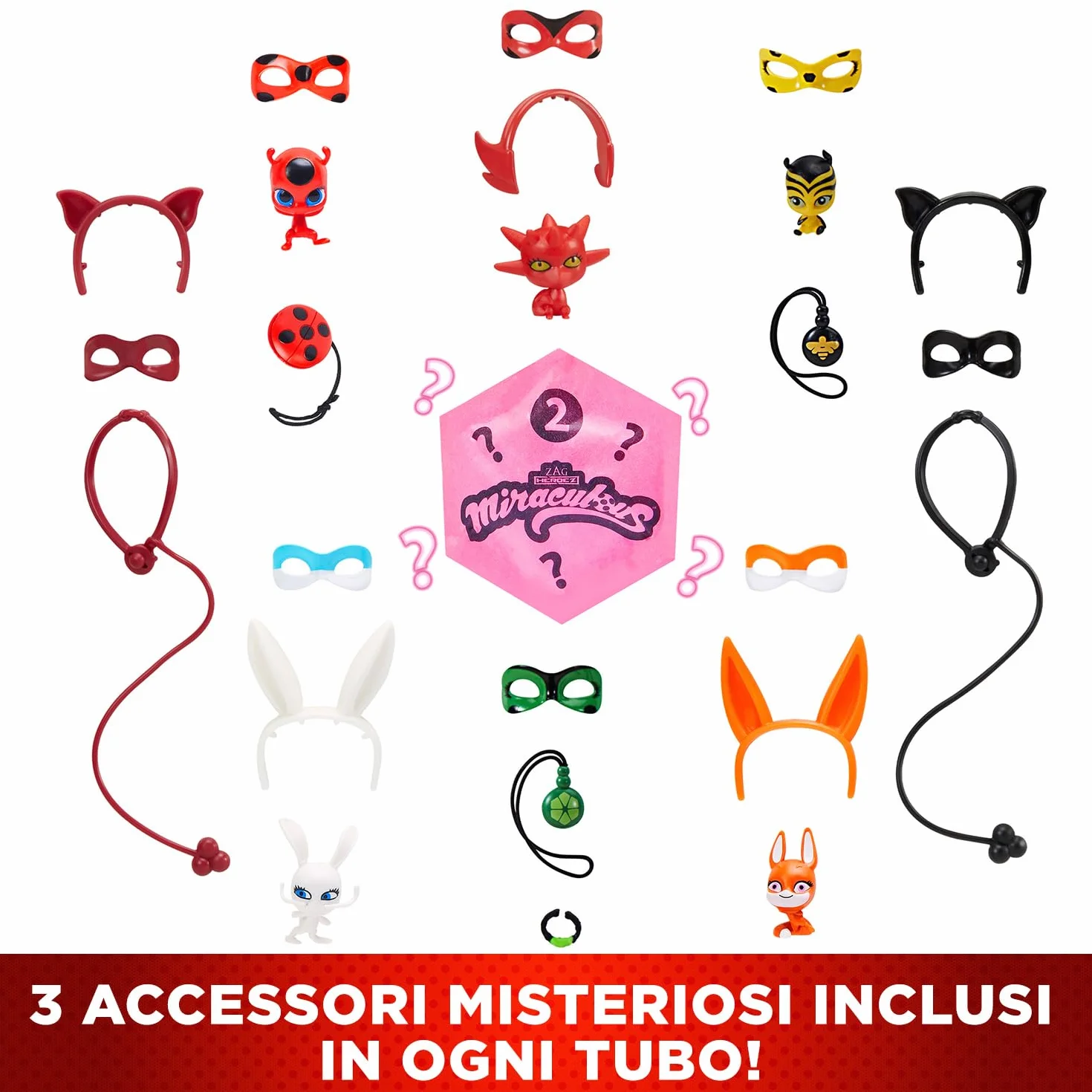 BANDAI - Cudowna biedronka - Marinette Color Change Surprise - Cudowna lalka przegubowa 26 cm + 3 niespodzianki - Lalka zmieniająca kolor - Model losowy - Zabawka dla dzieci 4 lata i więcej - P50390