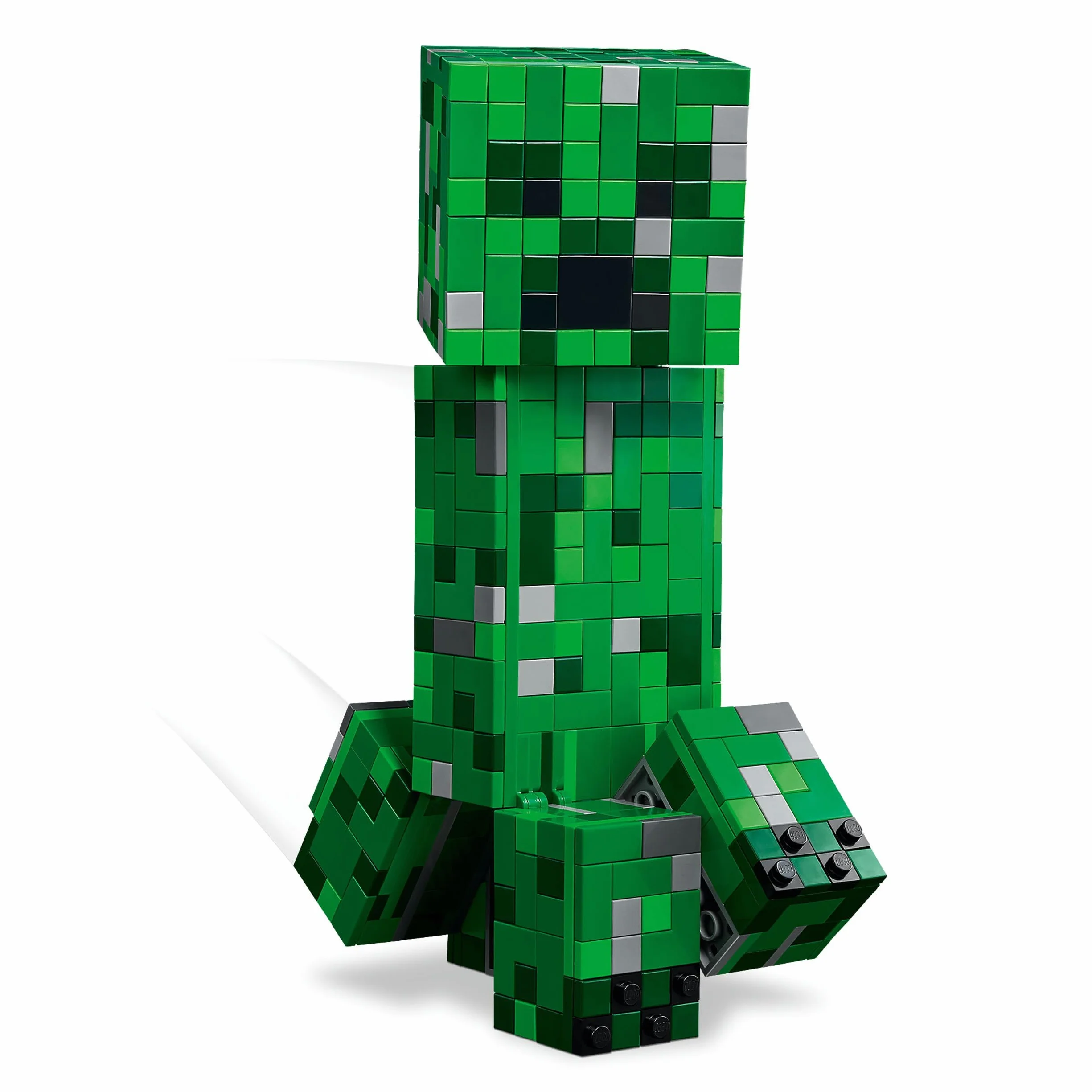 LEGO Minecraft Creeper, zabawka konstrukcyjna dla 10-latka z figurką akcji, zestaw dla gracza i pomysł na prezent dla chłopca i dziewczynki, fana gry wideo, ozdoba do pokoju dziecięcego 21276
