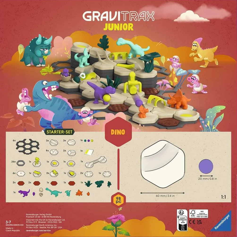 Ravensburger GraviTrax Junior Zestaw Startowy Dino