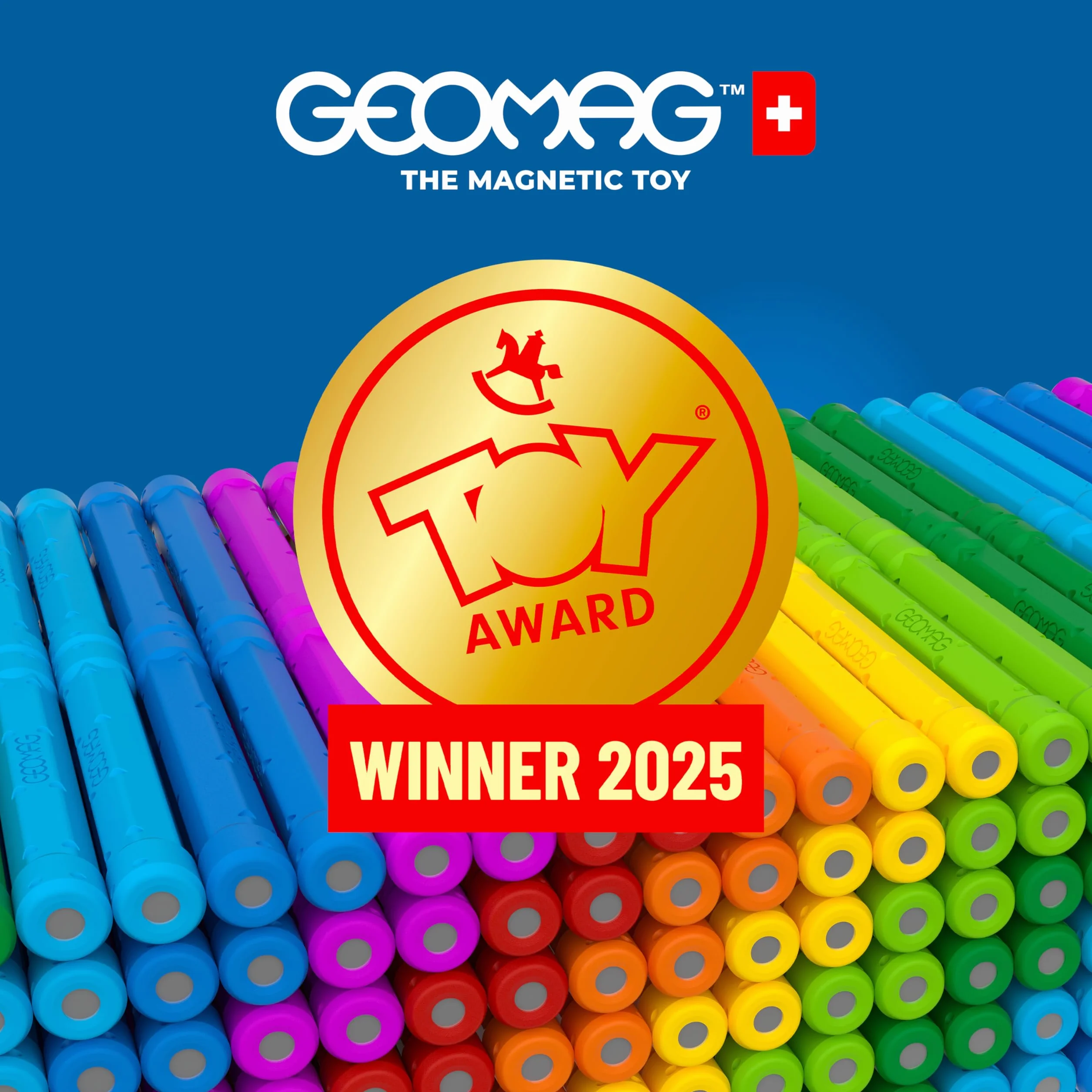 Geomag 371 Klasyczny Zestaw Budynków, Wielokolorowy