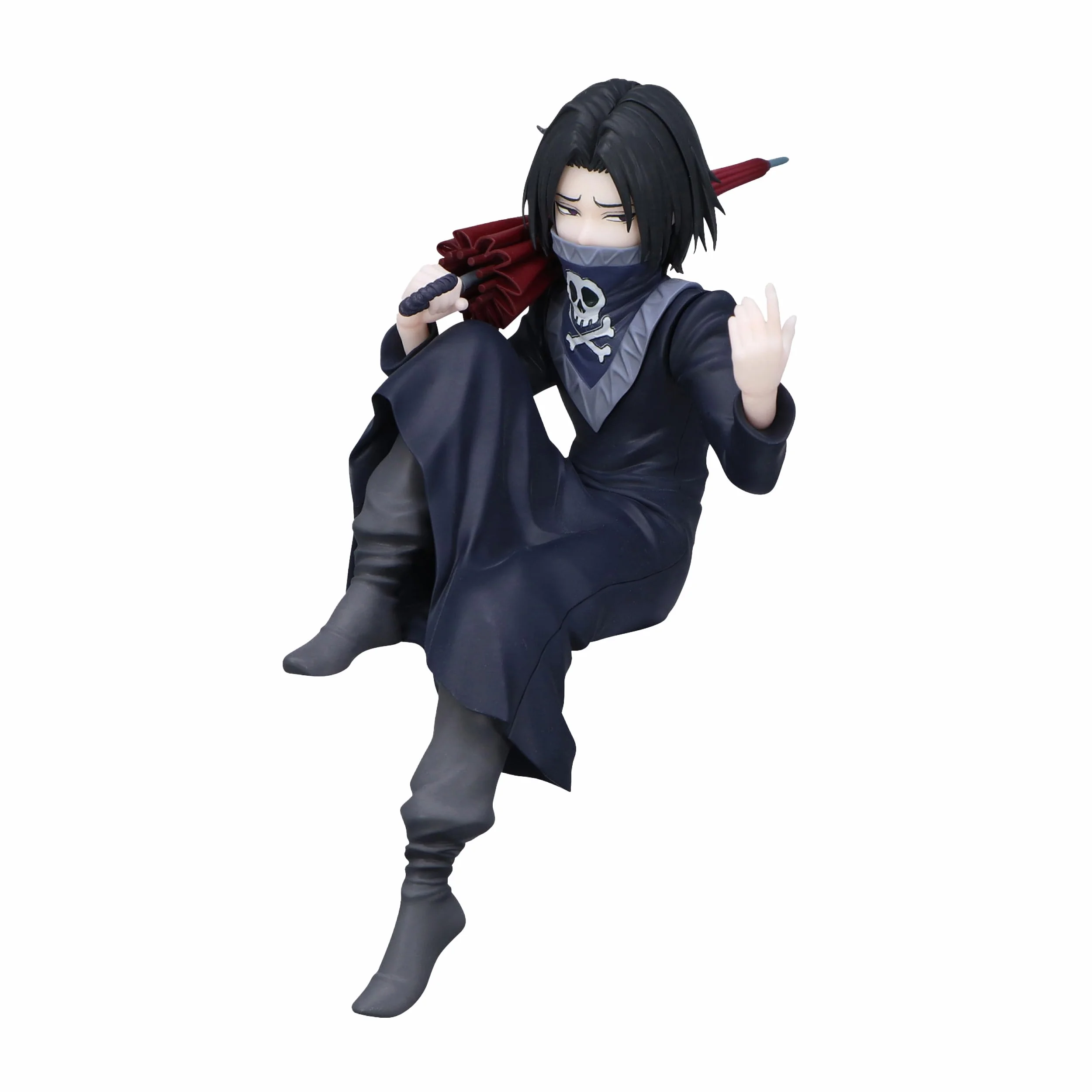 Hunter x Hunter statuetka PCW korek do makaronu Feitan 14 cm
