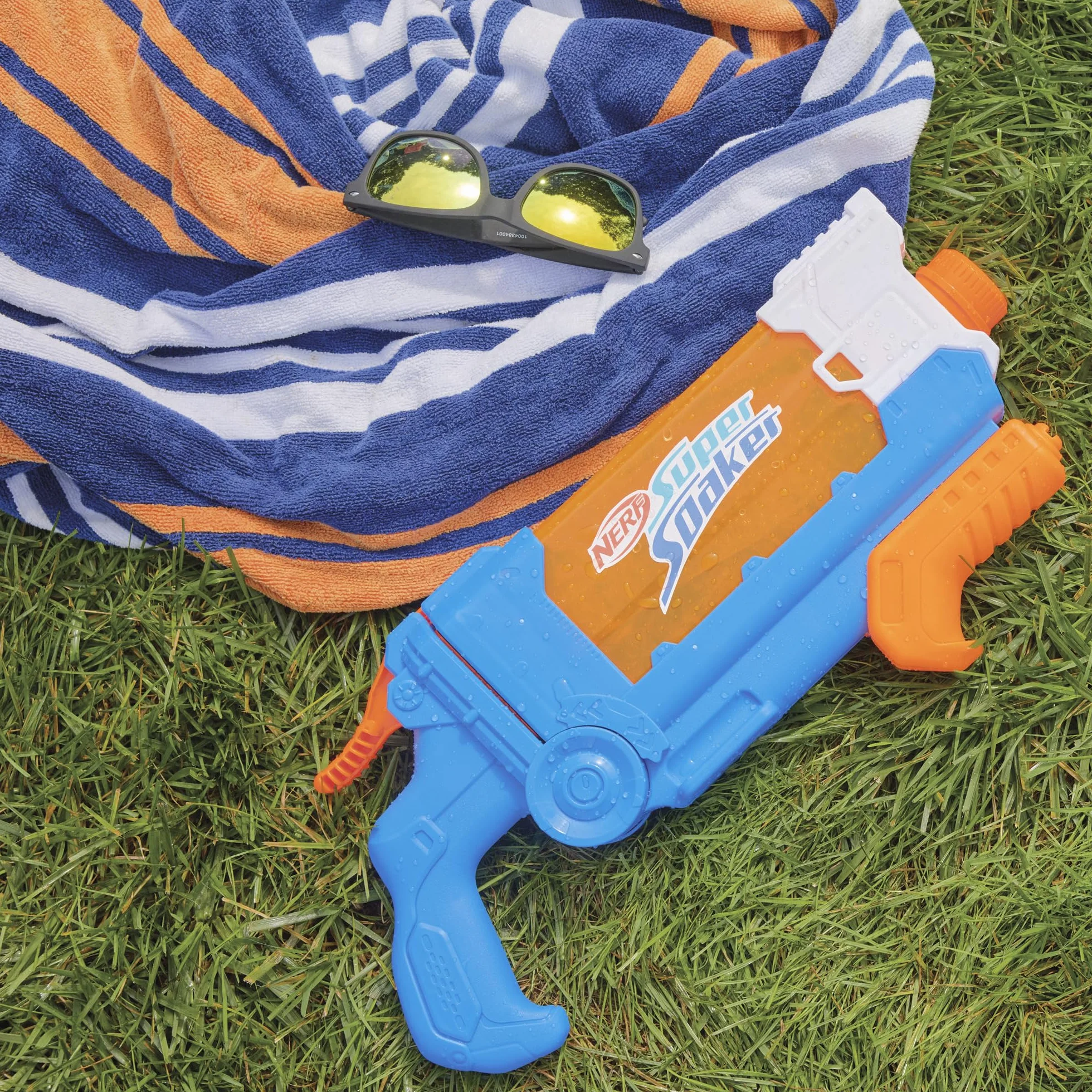 NERF Super Soaker Flip Fill Wyrzutnia wodna 887 ml, 4 style polewania