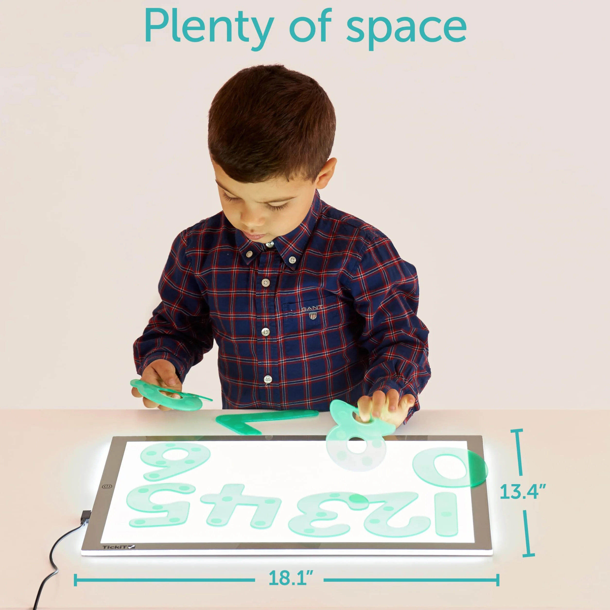 TickiT 73046 A3 Rectangular Light Panel