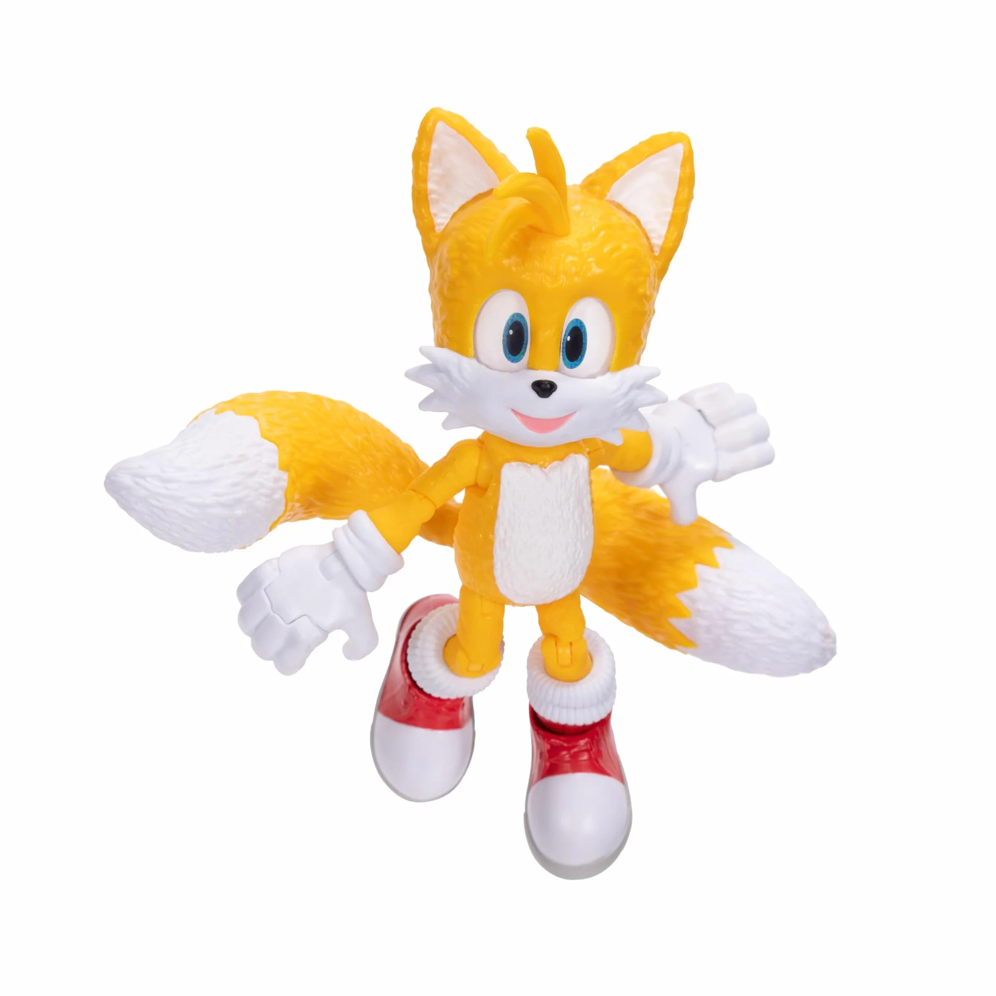 Sonic The Hedgehog Sonic 3 Movie Tails kolekcjonerska figurka Jakks Pacific 13 cm wysoko przegubowa oficjalna licencja
