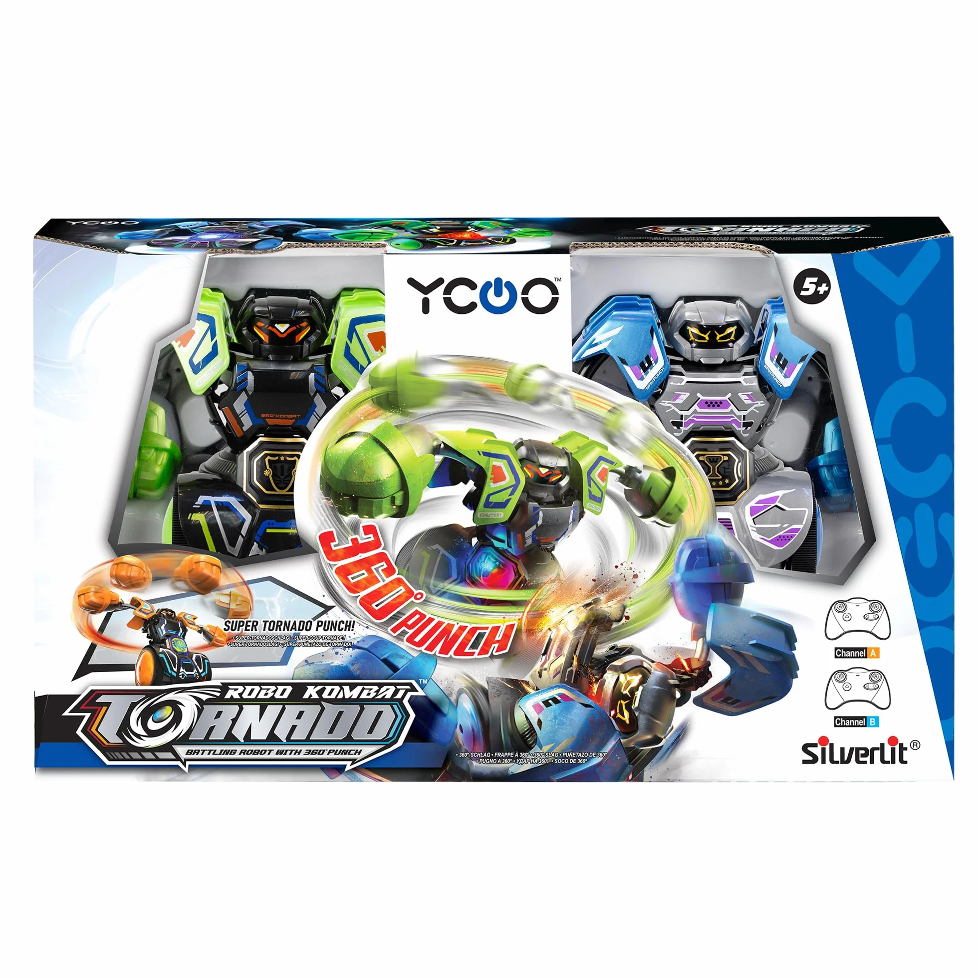 Silverlit Kombat Tornado zdalnie sterowane roboty edukacyjne 2 szt