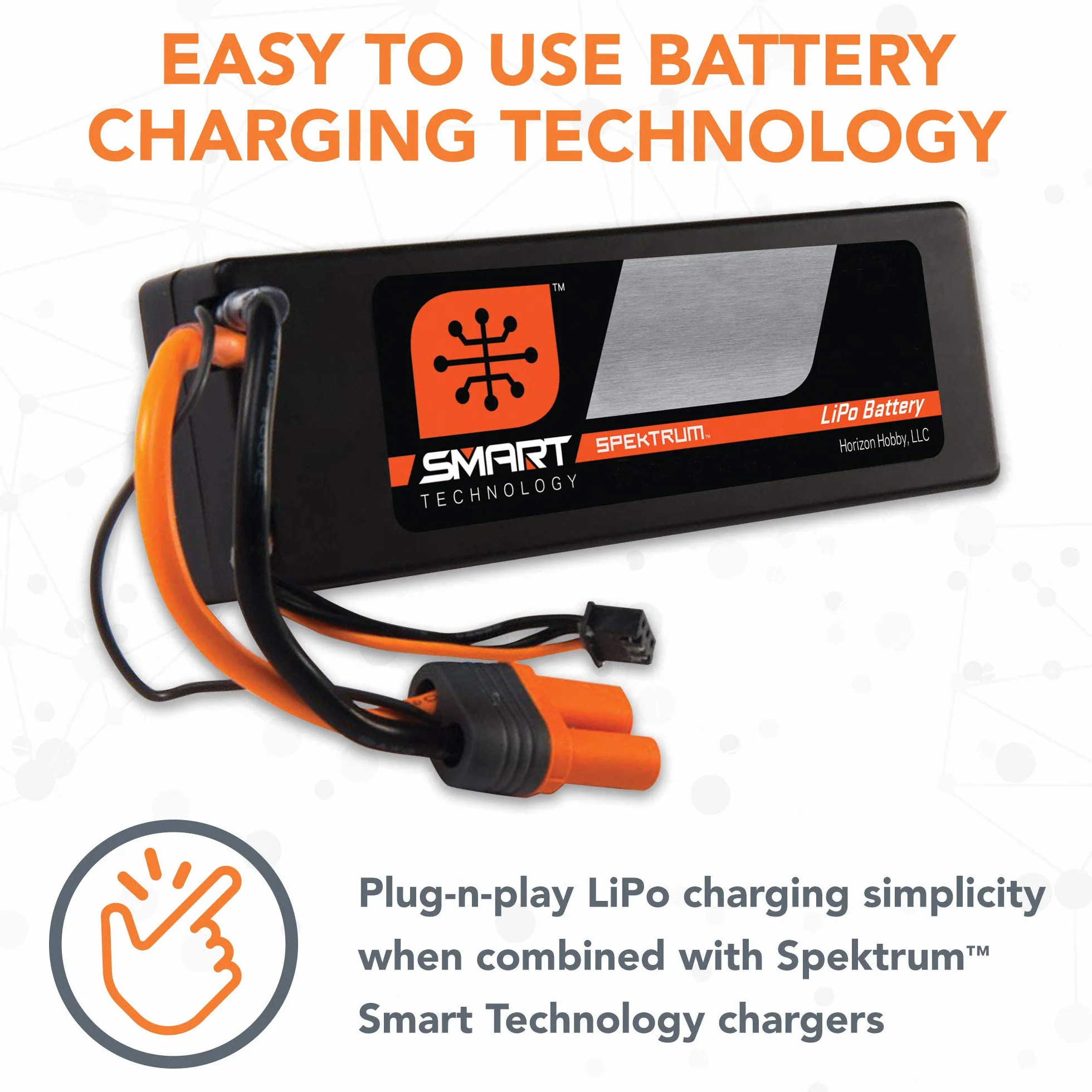 7,4 V 5000 mAh 2S 30C Smart Hardcase akumulator LiPo: IC5