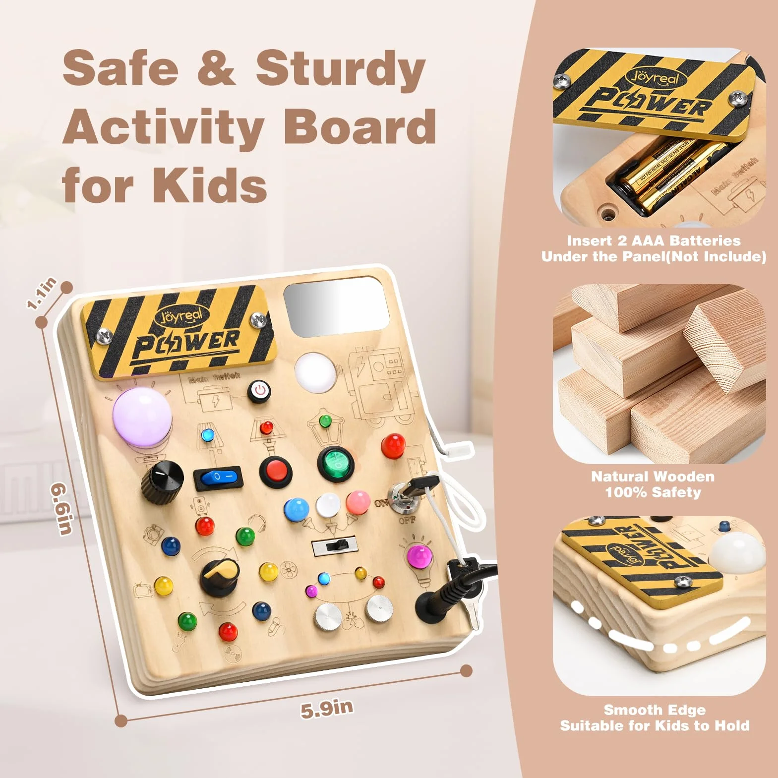 Montessori Busy Board 2 Year Old
