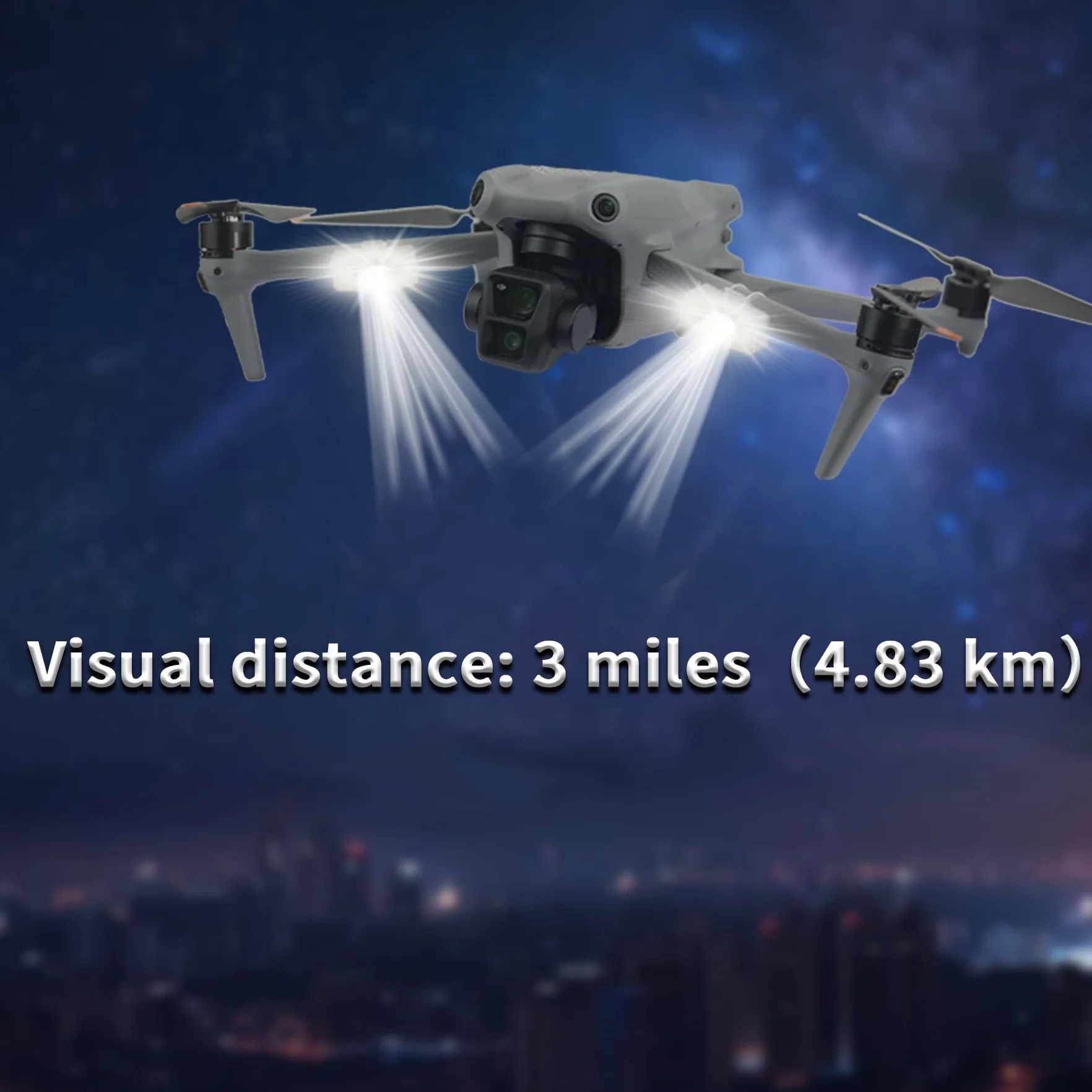 Światła stroboskopowe DJI Flip Neo Mini 3/4 Pro Mini 4K/SE Air 3S Mavic 3 Spark FPV Avata 2 EVO
