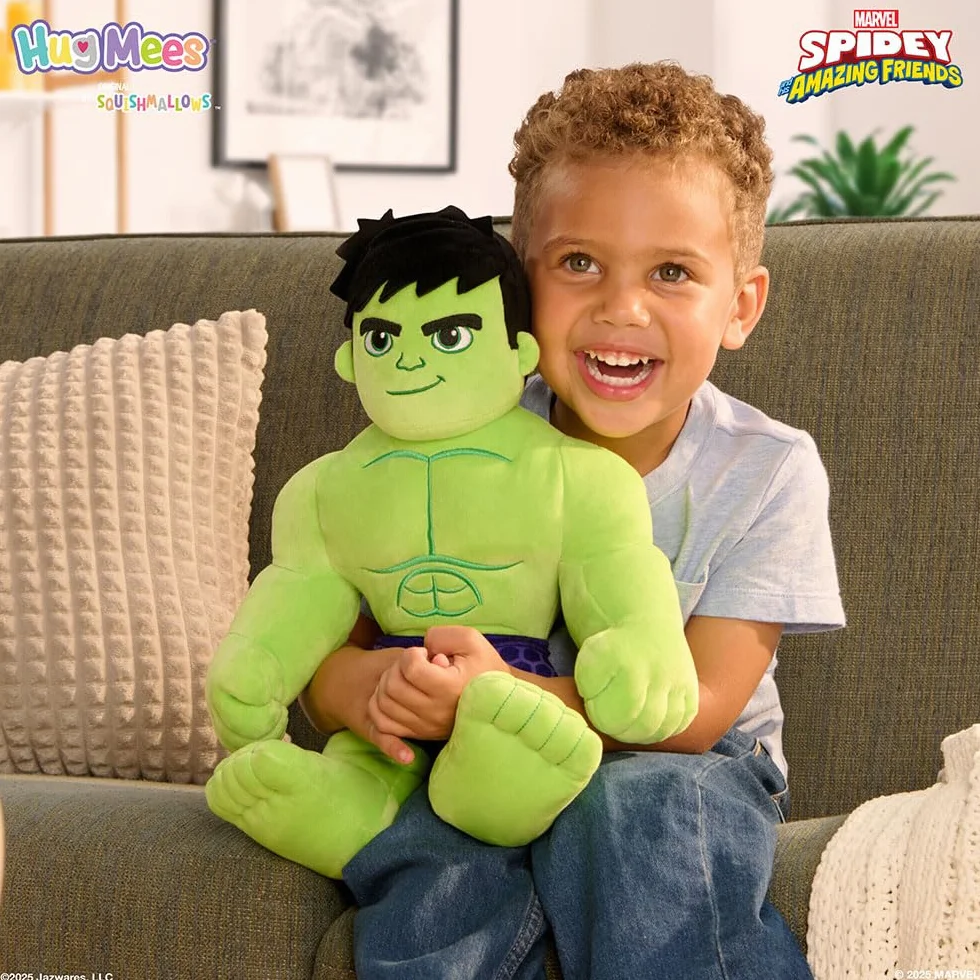 Spidey and his Amazon Friends "My Friend Hulk" Feature Plush - Features 15+ sound effects