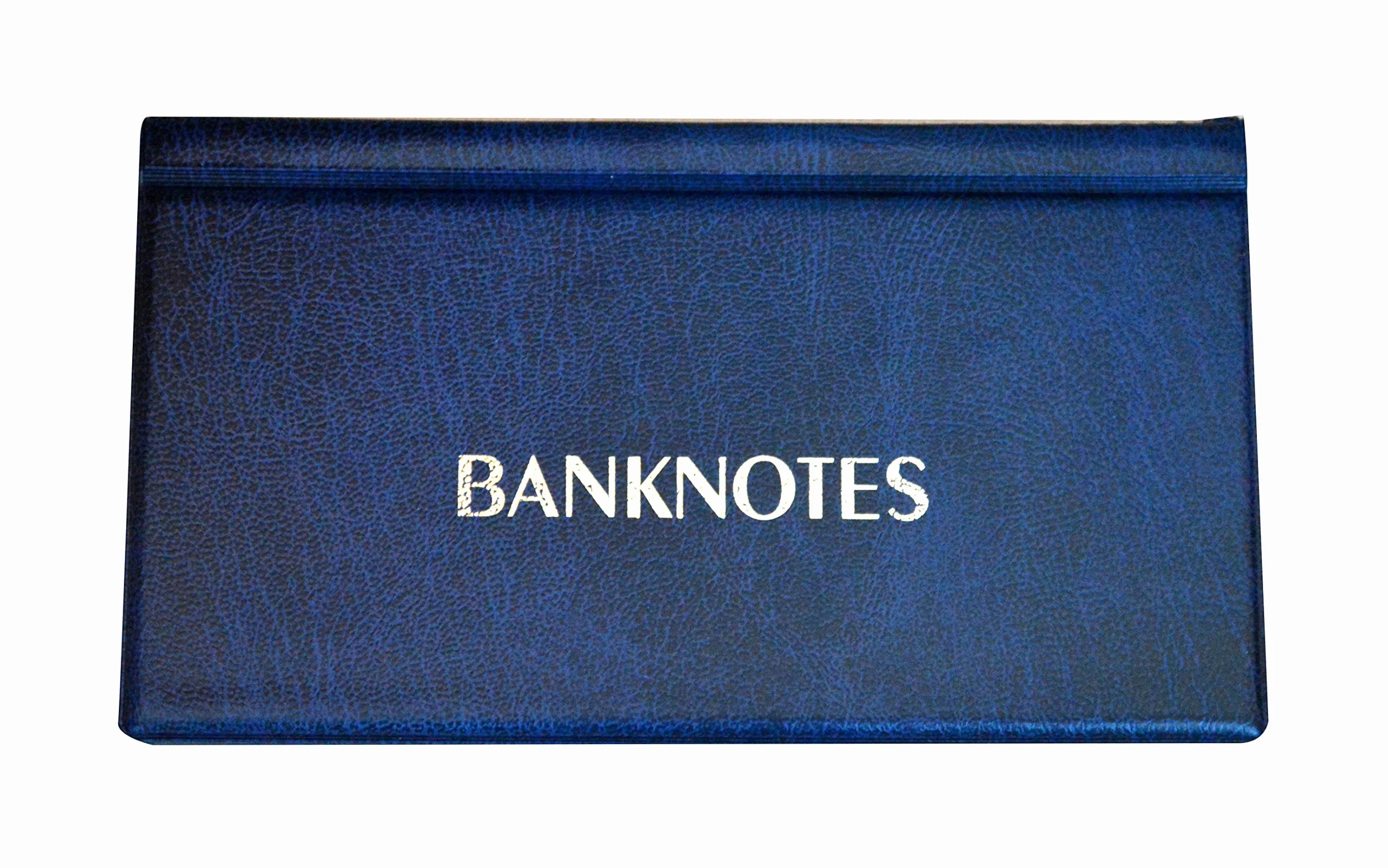 COLLECTOR - Album na banknoty pieniądze papierowe album 20 stron - 8 x 17 cm (Niebieski)