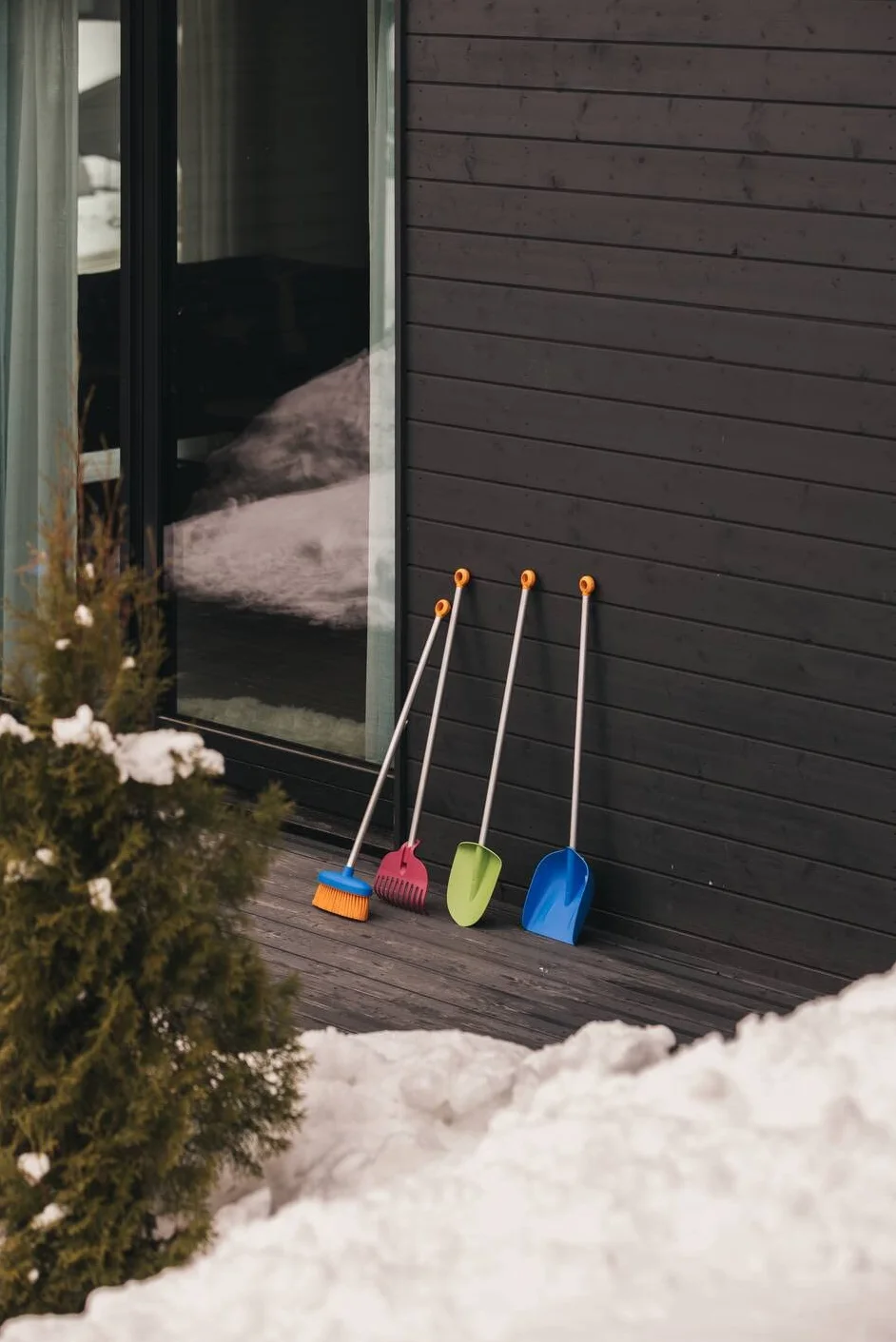 Fiskars Szpadel dziecięcy, Długość: 91 cm, Ostrze z tworzywa/ aluminiowy trzonek, Zielony/ pomarańczowy, MyFirst Fiskars, 1001420