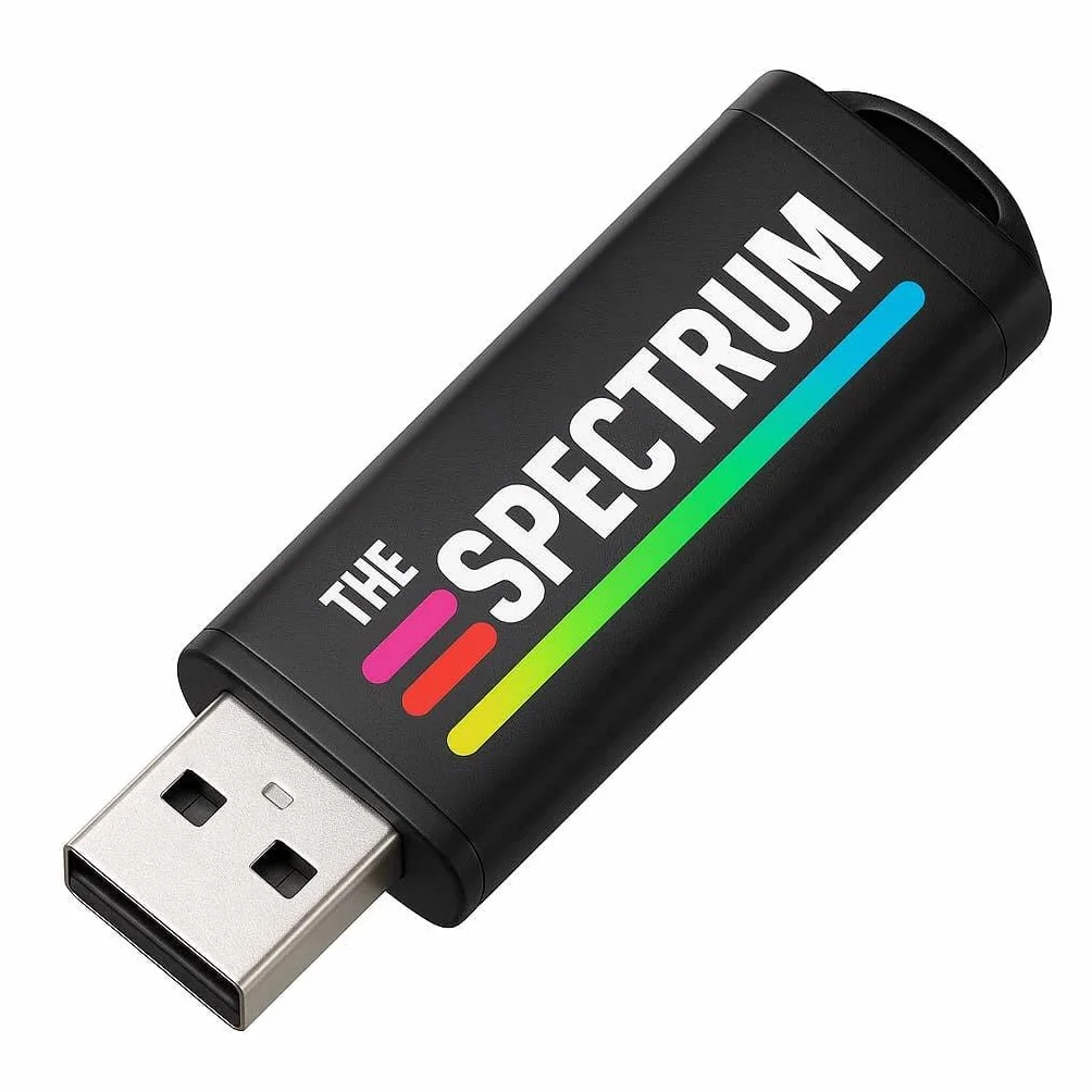 Pakiet gier Spectrum USB – tysiące klasycznych gier Spectrum na USB – kompatybilny z konsolą TheSpectrum, PC i fanami gier retro