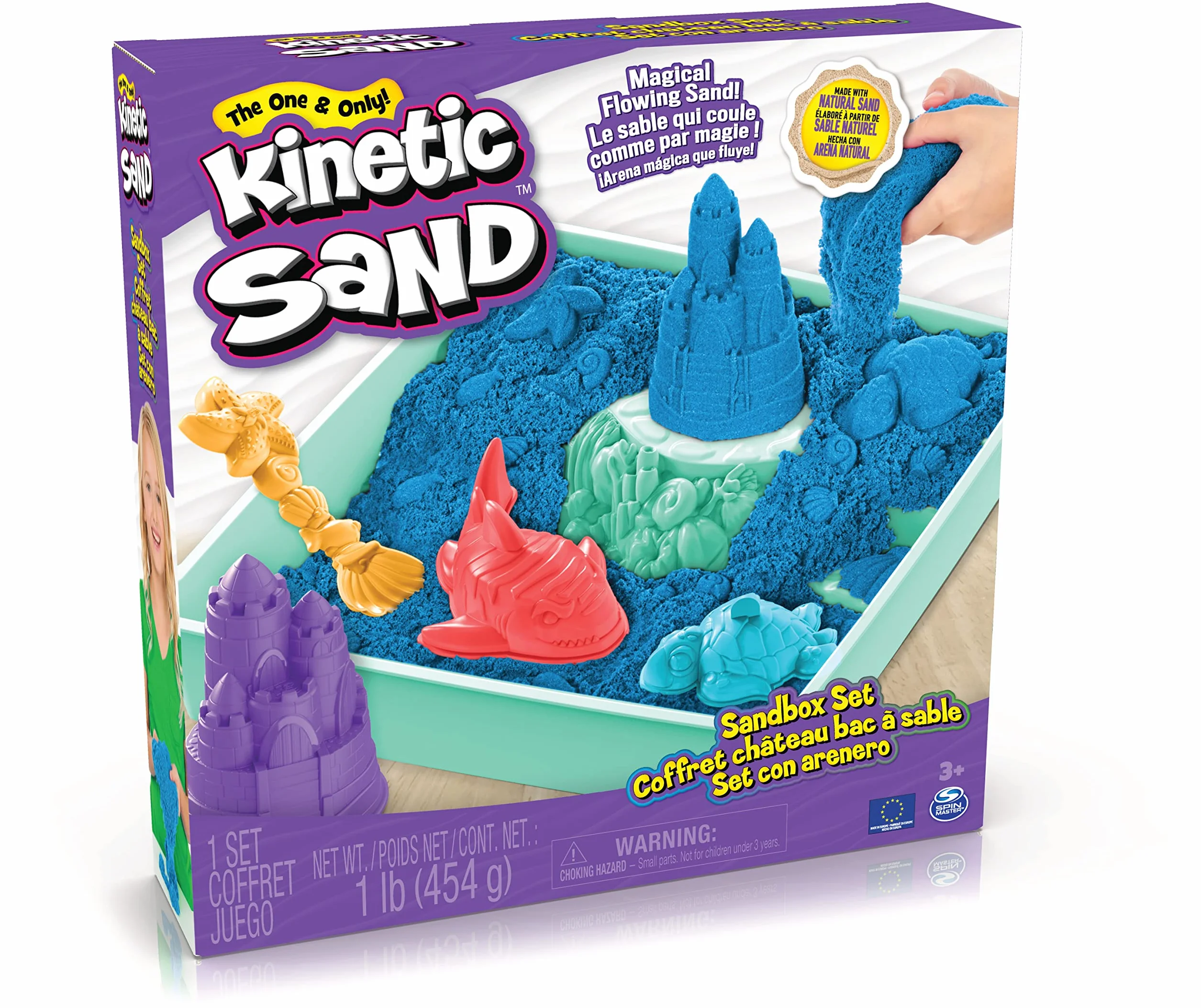 Kinetic Sand - zestaw piaskownica