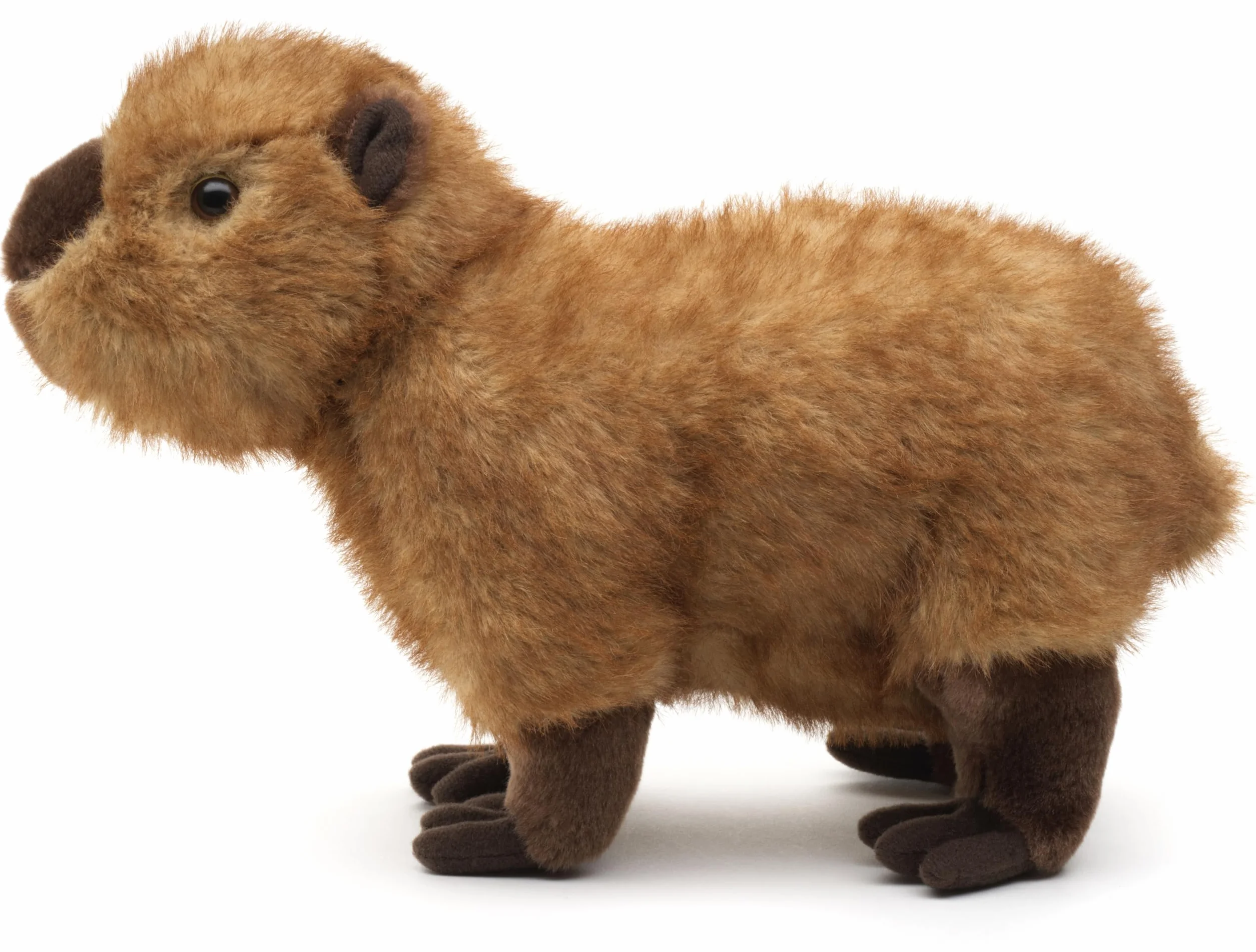 Uni-Toys - Capybara, stojąca - 27 cm (długość) - pluszowa świnka morska, świnka wodna - pluszowa zabawka, przytulanka