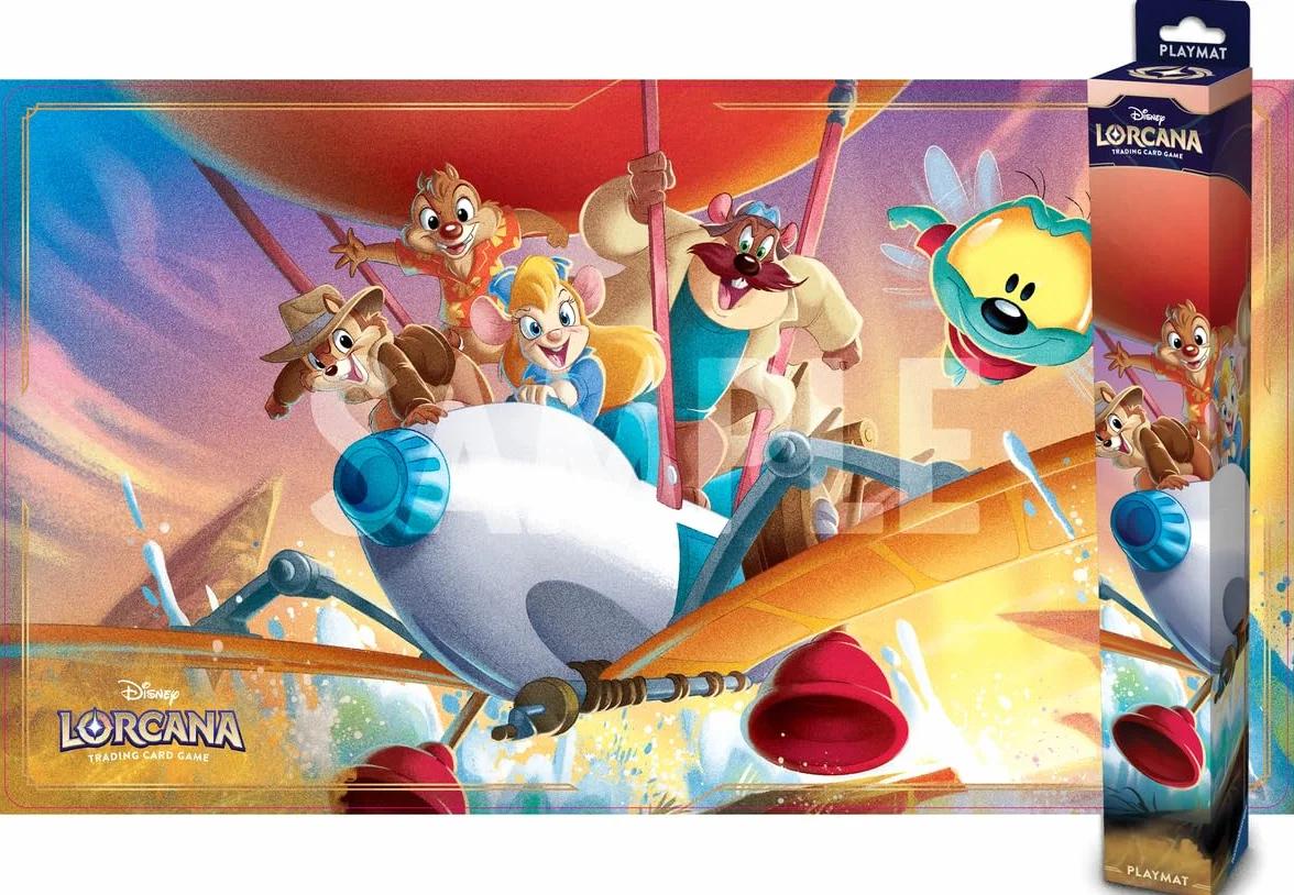 Disney Lorcana TCG: Domäne von Dschafar - Spielmatte Rettungstruppe! Auf Geht's!