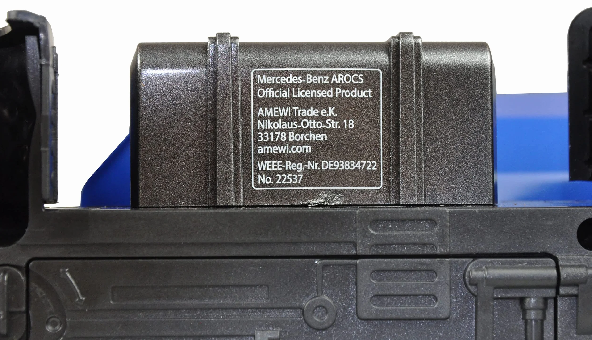 Amewi Arocs licencja ciężarówka wywrotka 2,4 GHz RTR niebieska 22537