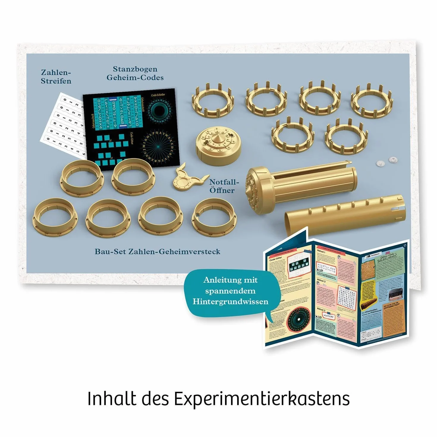 Experimentierkasten Geheim-Codes