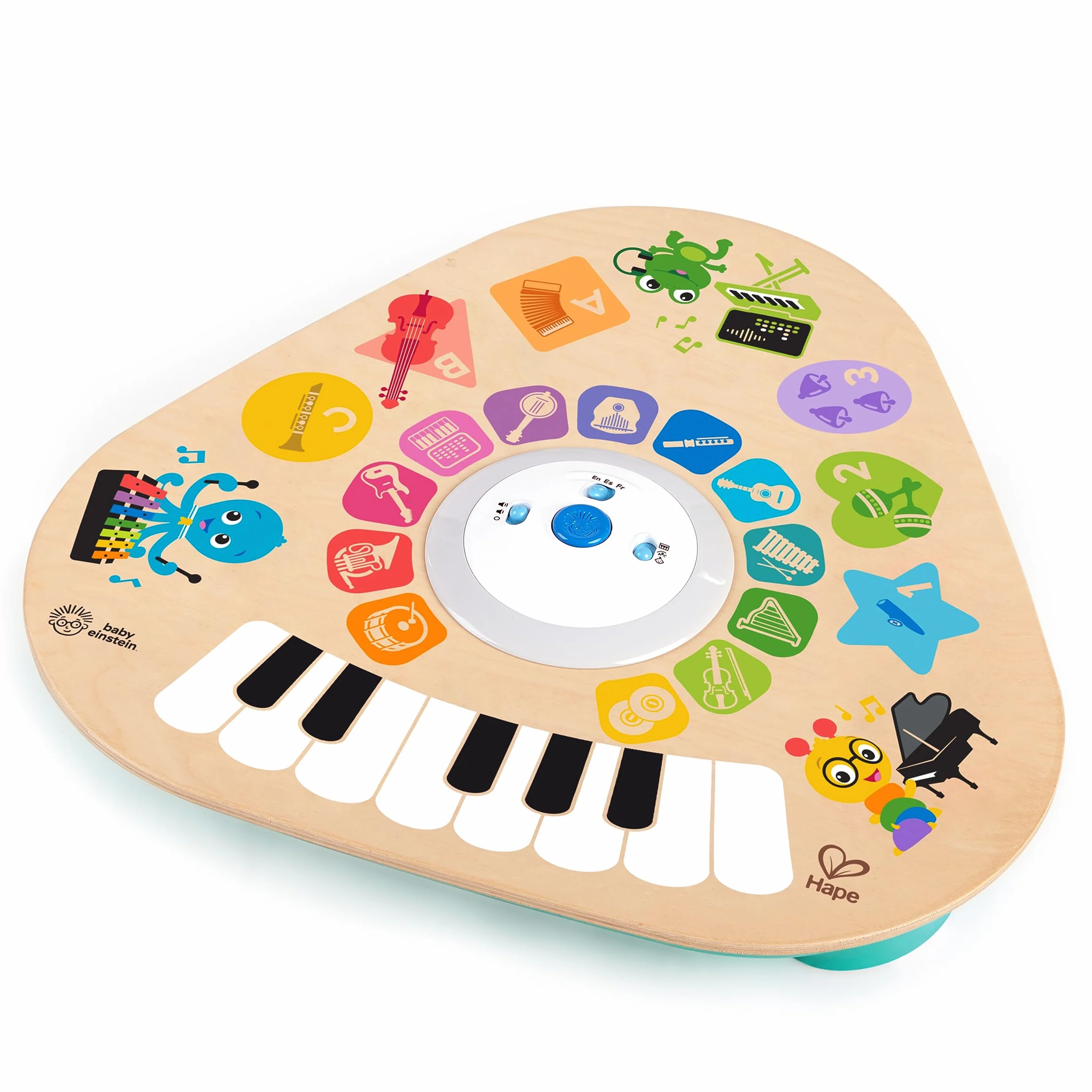 Baby Einstein 12398 Stolik Edukacyjny, Wielokolorowy, ‎44.45 x 41.91 x 33.02 cm; 1.4 kg