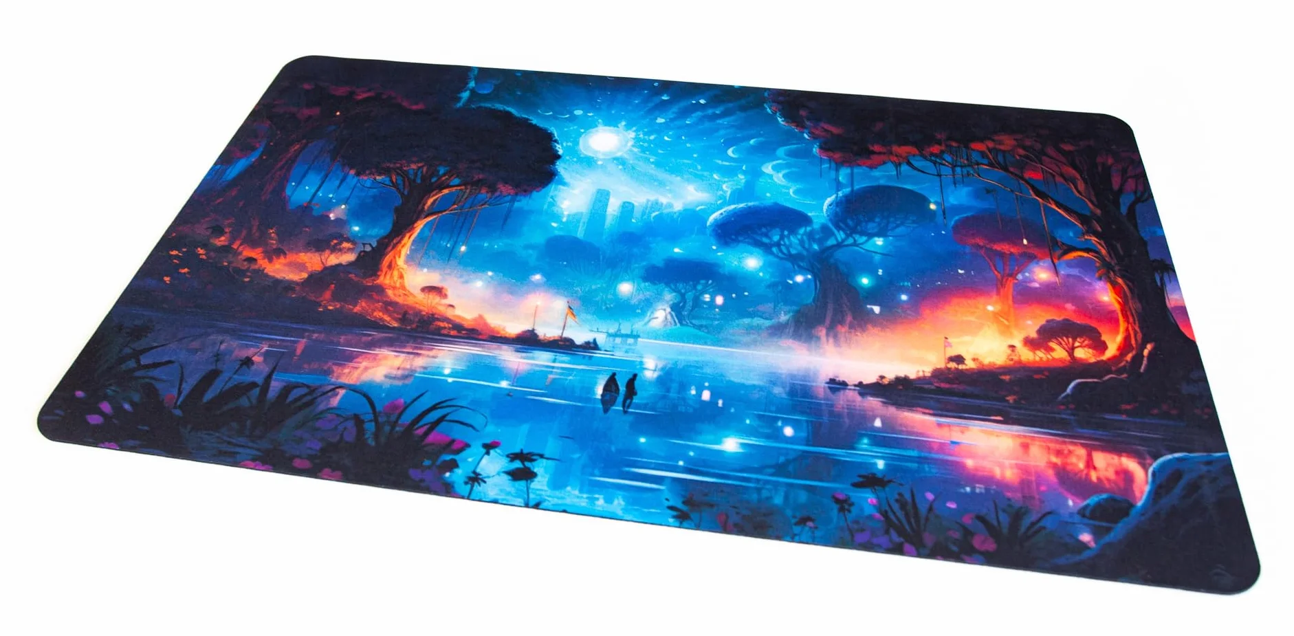 Jezioro 24"x14" / 61x35,5 cm - Gumowa mata kompatybilna z grą Lorcana TCG