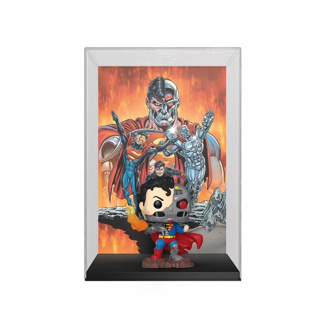Funko Pop Comic Cover: DC - Cyborg Superman - DC Comics - kolekcjonerska figurka winylowa - pomysł na prezent - oficjalny towar - zabawki dla dzieci i dorosłych - fanów filmów