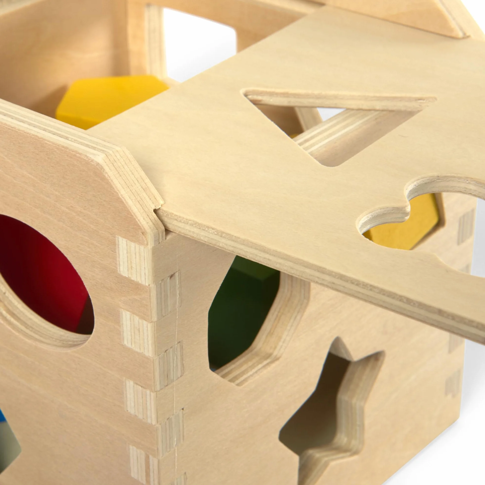 Melissa & Doug kostka do sortowania kształtów | zabawka rozwojowa | motoryka | 2+ | prezent dla chłopca lub dziewczynki