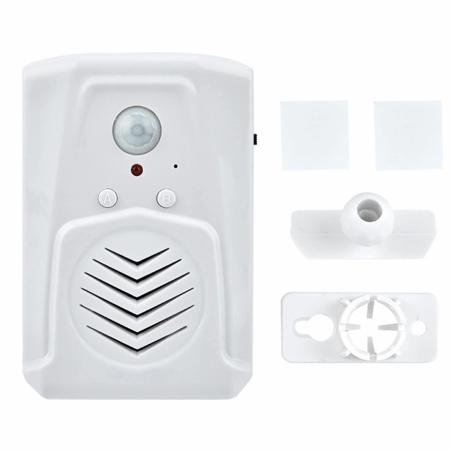 Czujnik ruchu z baterią USB, alarm, odtwarzacz audio Mp3, dzwonek indukcyjny na podczerwień, powitalny dzwonek indukcyjny, syrena, czujnik ruchu,