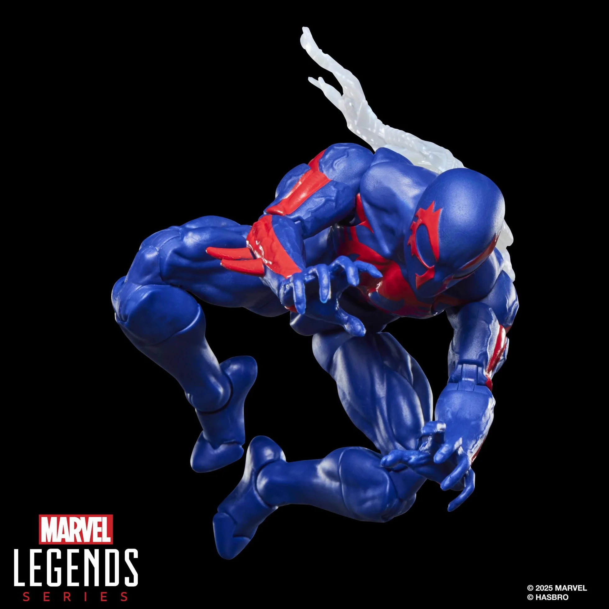 Spider-Man 2099 z serii Marvel Legends, 15-centymetrowa figurka kolekcjonerska z komiksów z kartą retro