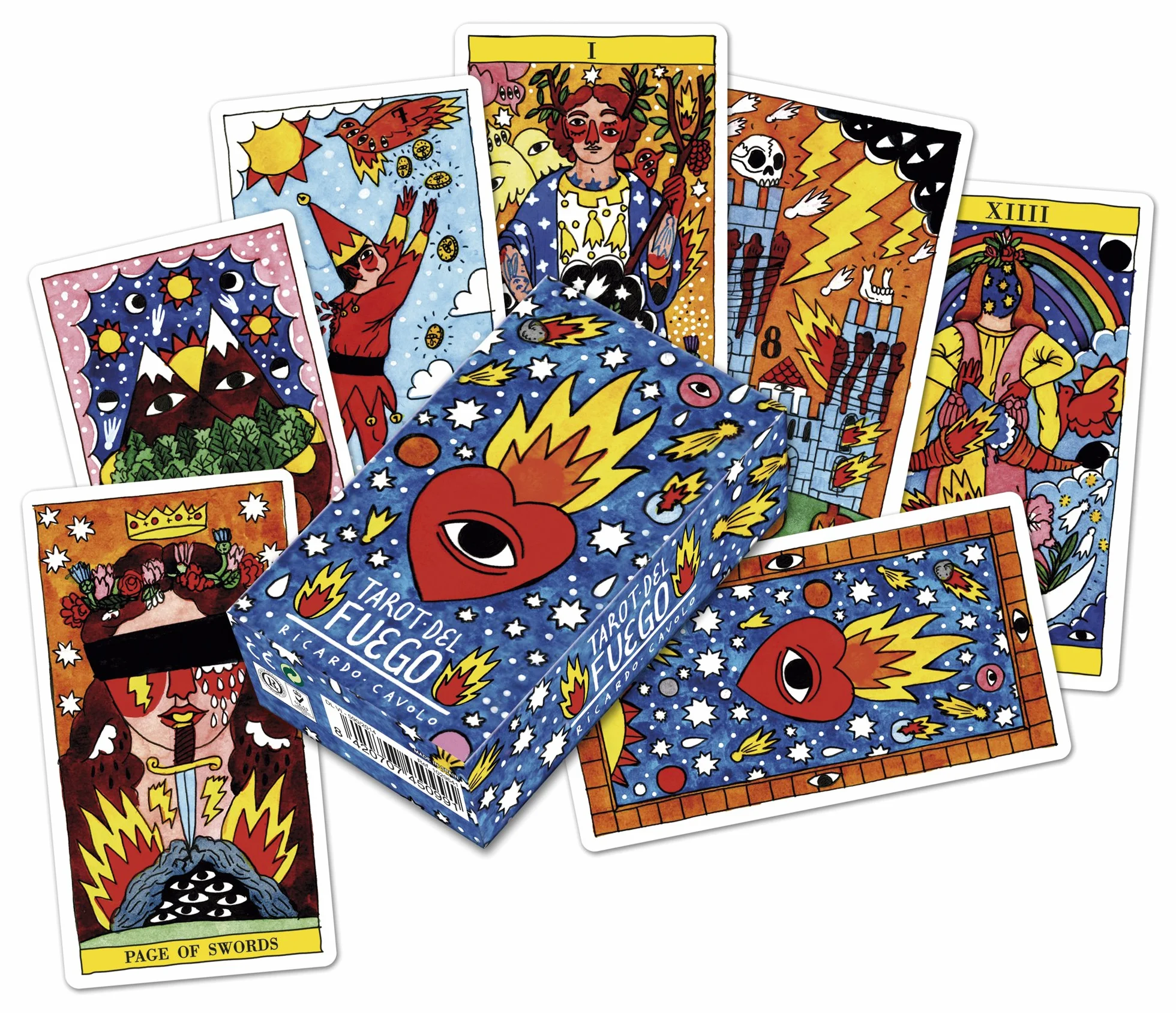 Fournier tarot del fuego