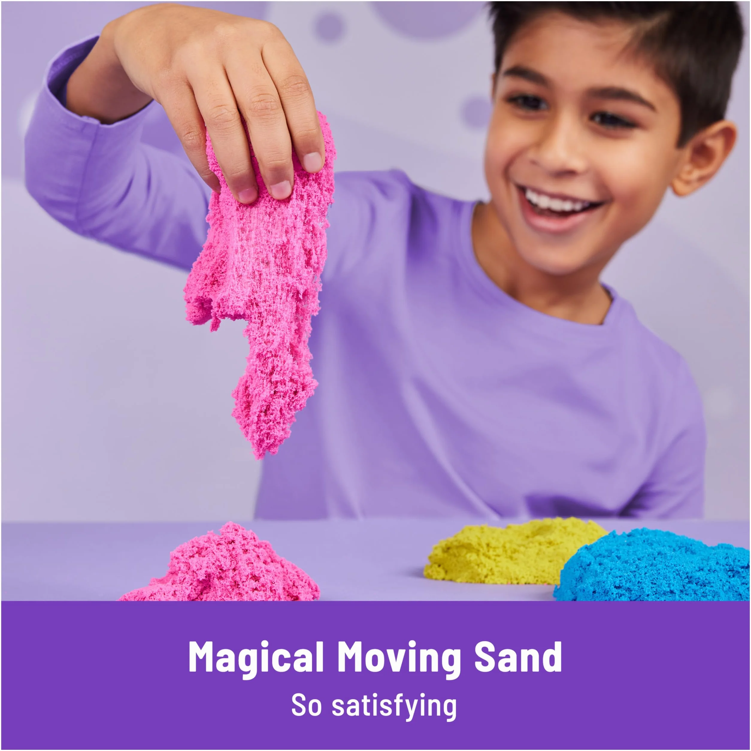 Kinetic Sand - Zgniataj i twórz