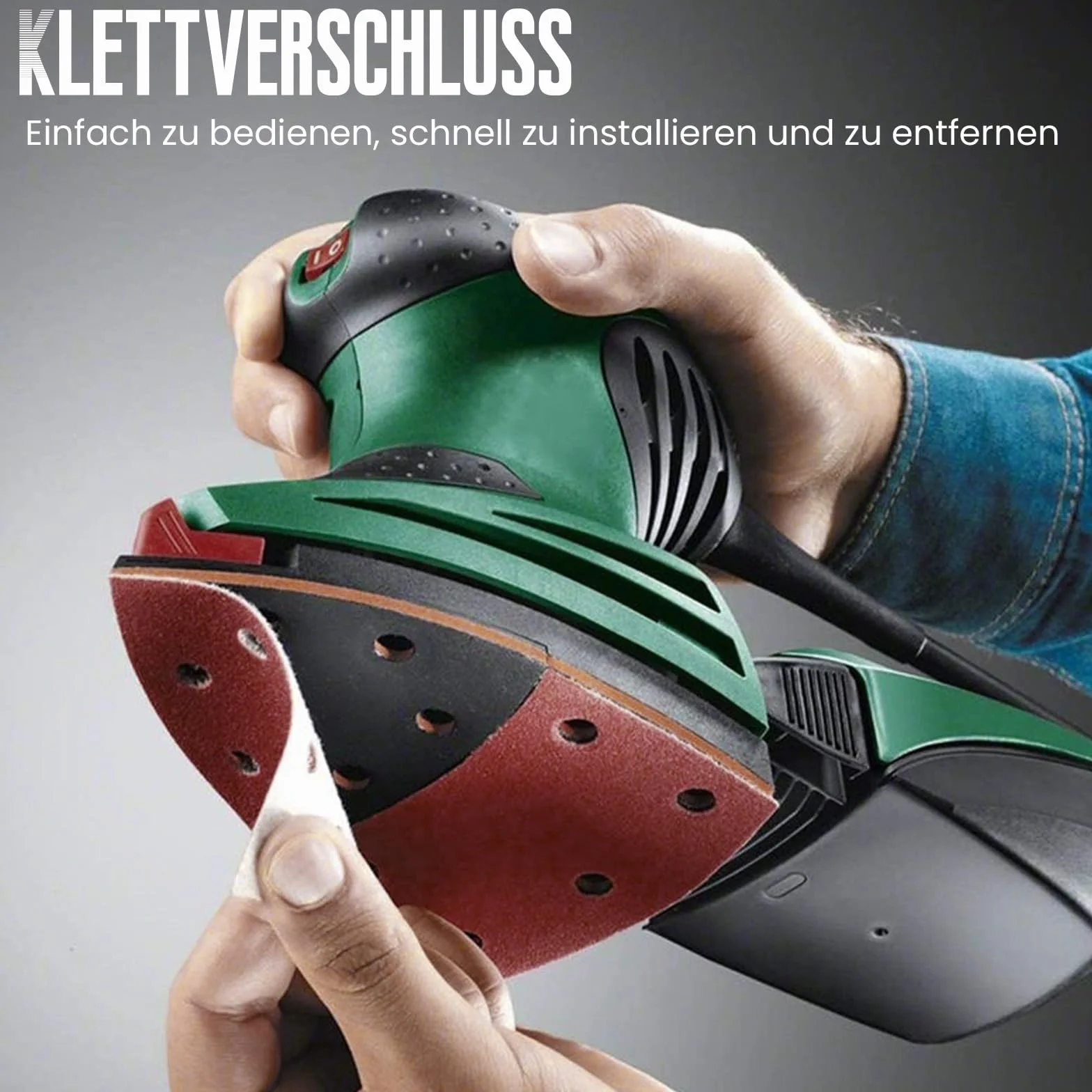 Bosch 11 otworów, PSM 160, 200, PES, PSM 18, drewno 100 szt. papier ścierny trójkątny zestaw szlifierek 105x152 mm (93x93x93 mm), P40x10, P60/P80/P120/P180/P240/P400x15
