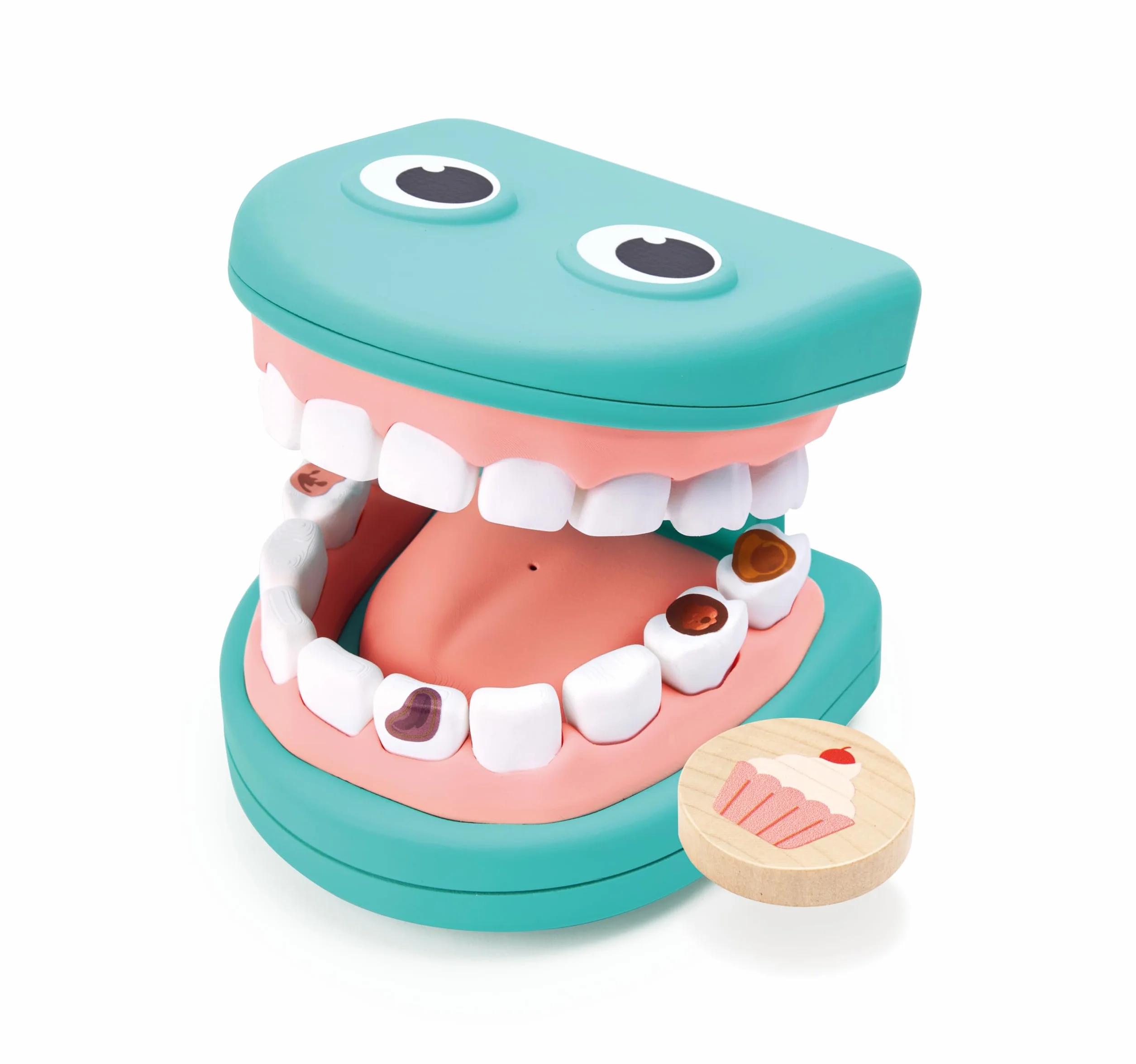 Hape Zestaw dentystyczny, zestaw do odgrywania ról dla dzieci, gra edukacyjna z realistycznymi narzędziami