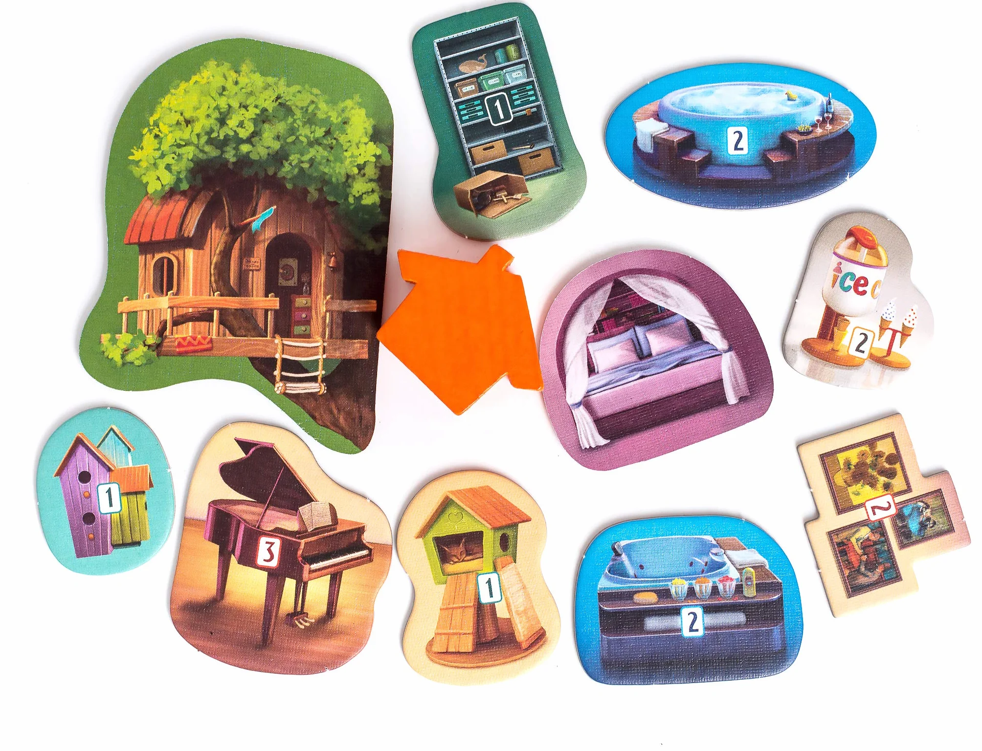 Asmodee, Gra planszowa, Domek