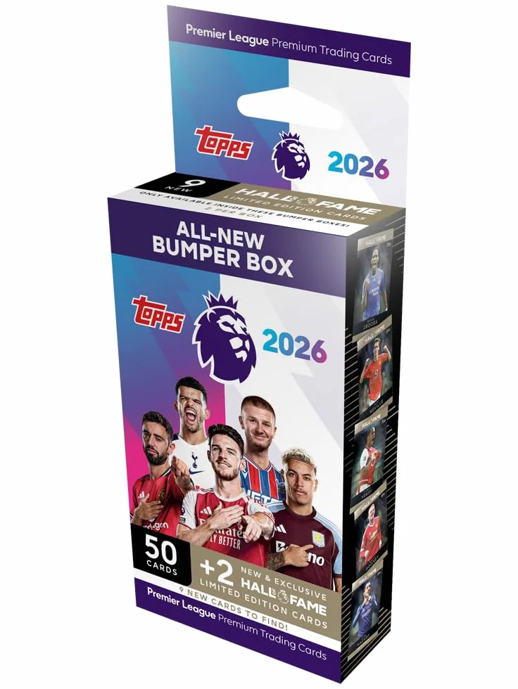 Topps Premier League 2026 Bumper Box