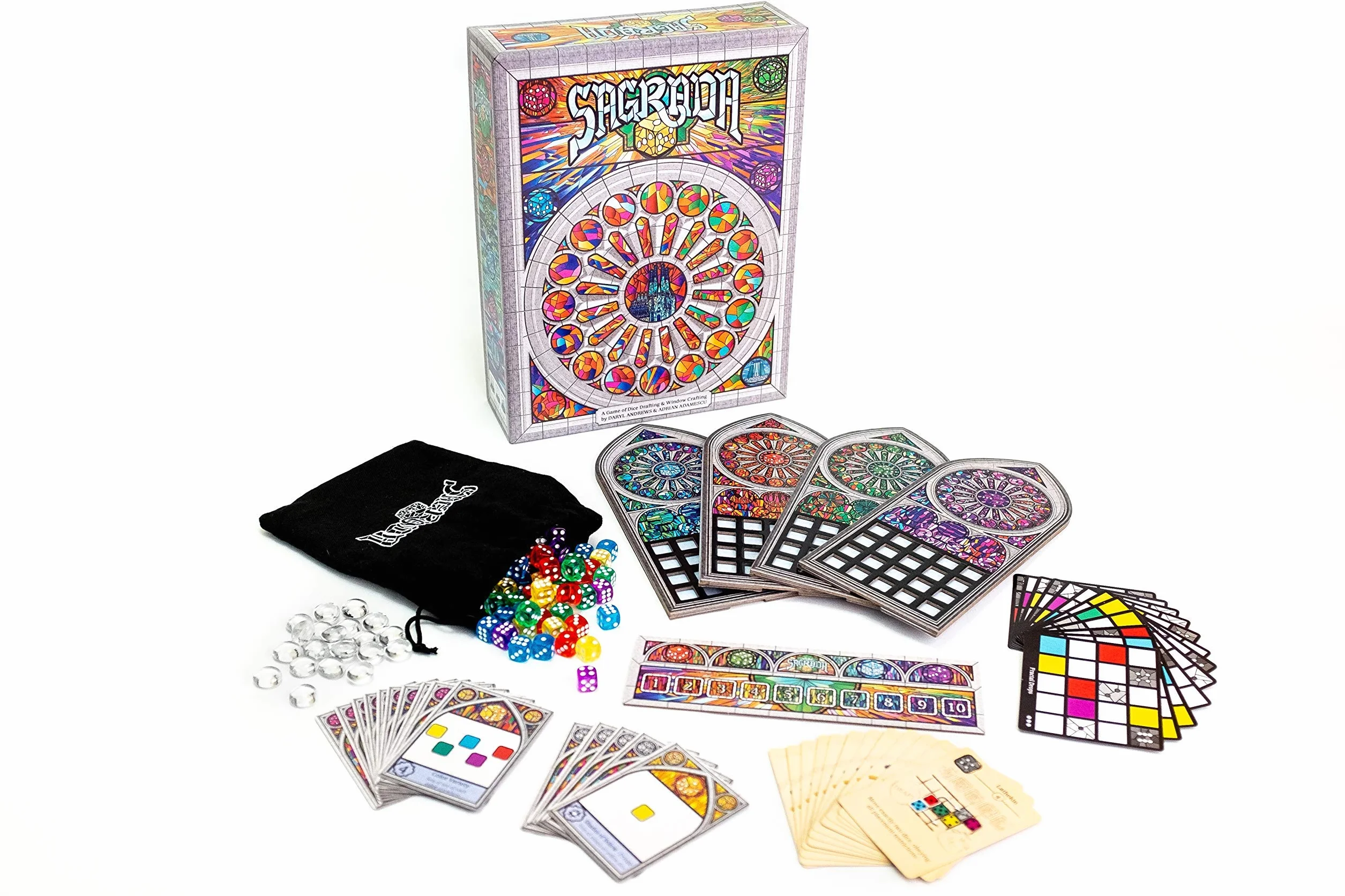 Flood Gate Games FGGSA01 Sagrada, Multicolour